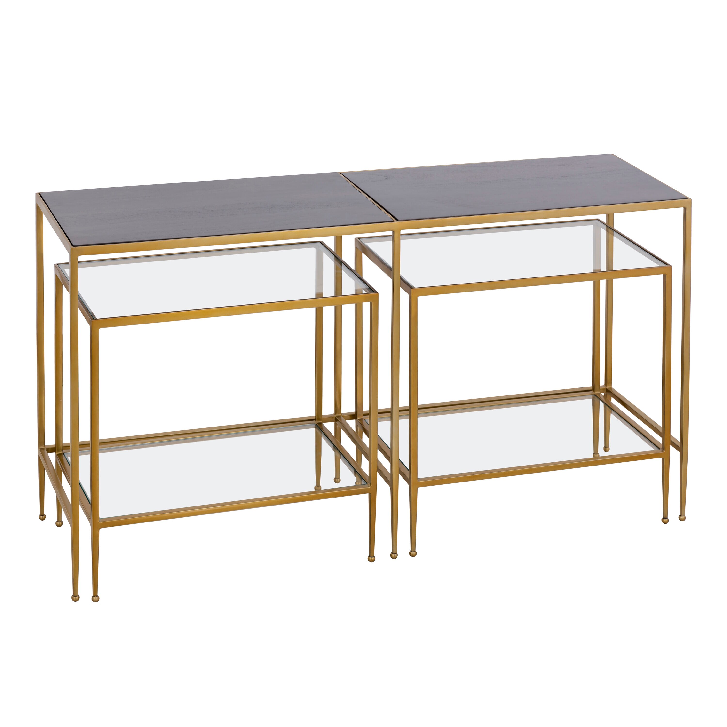 Westmore by ELK Lighting Salina Modern Brown Console Table in the