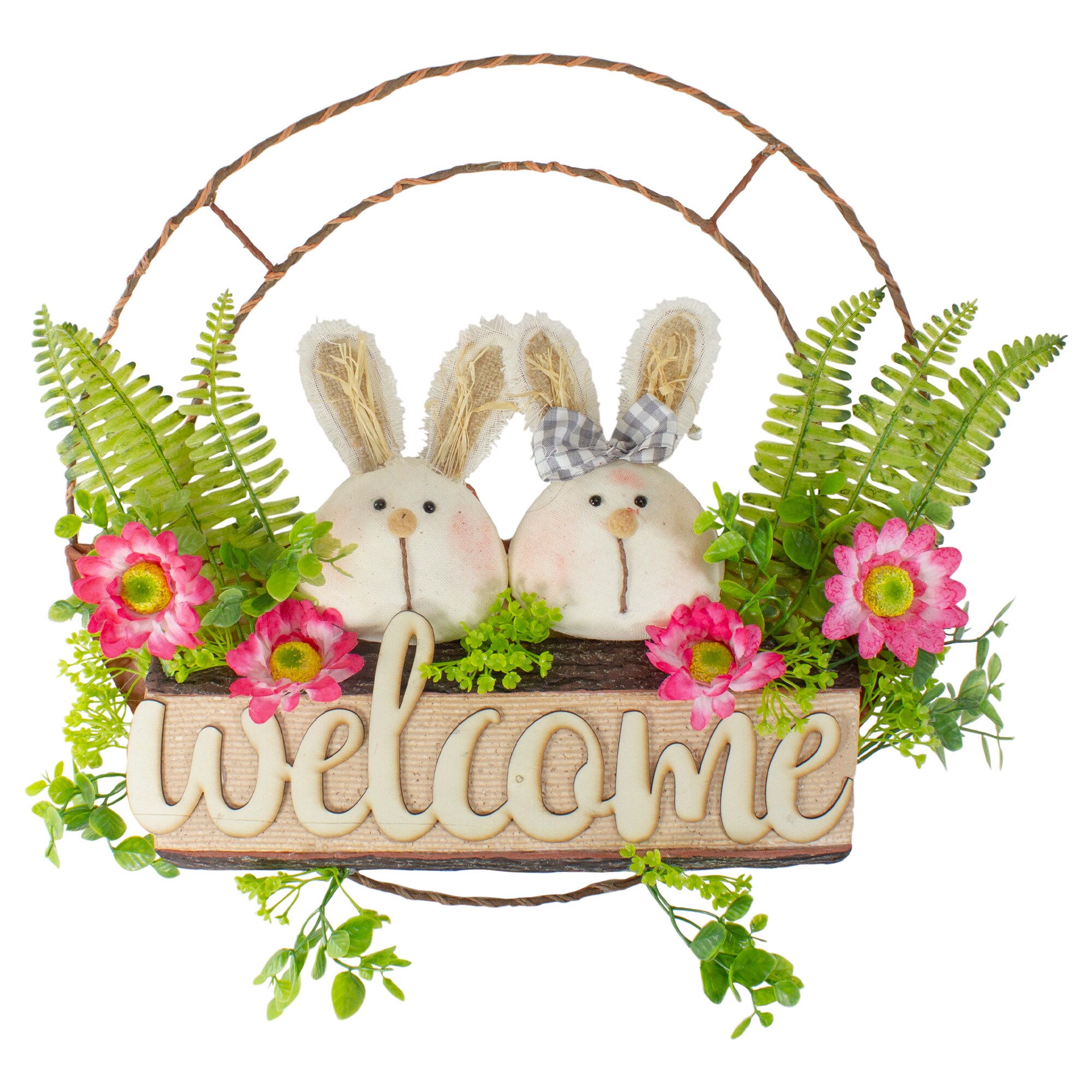 Northlight 17in H Easter Wreath at