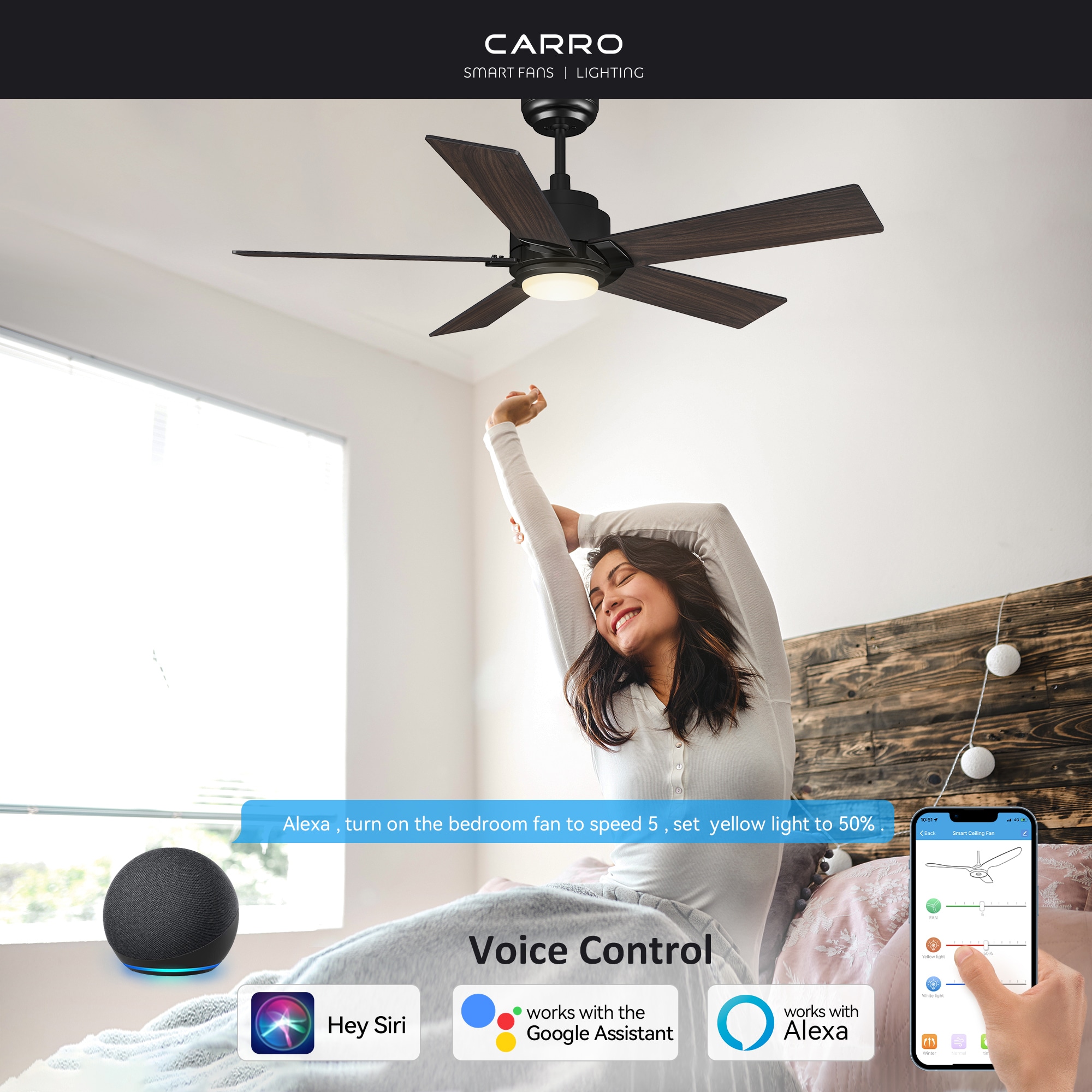 CARRO USA LS525J1-L11-B5-1 Ceiling-Fans - View #4