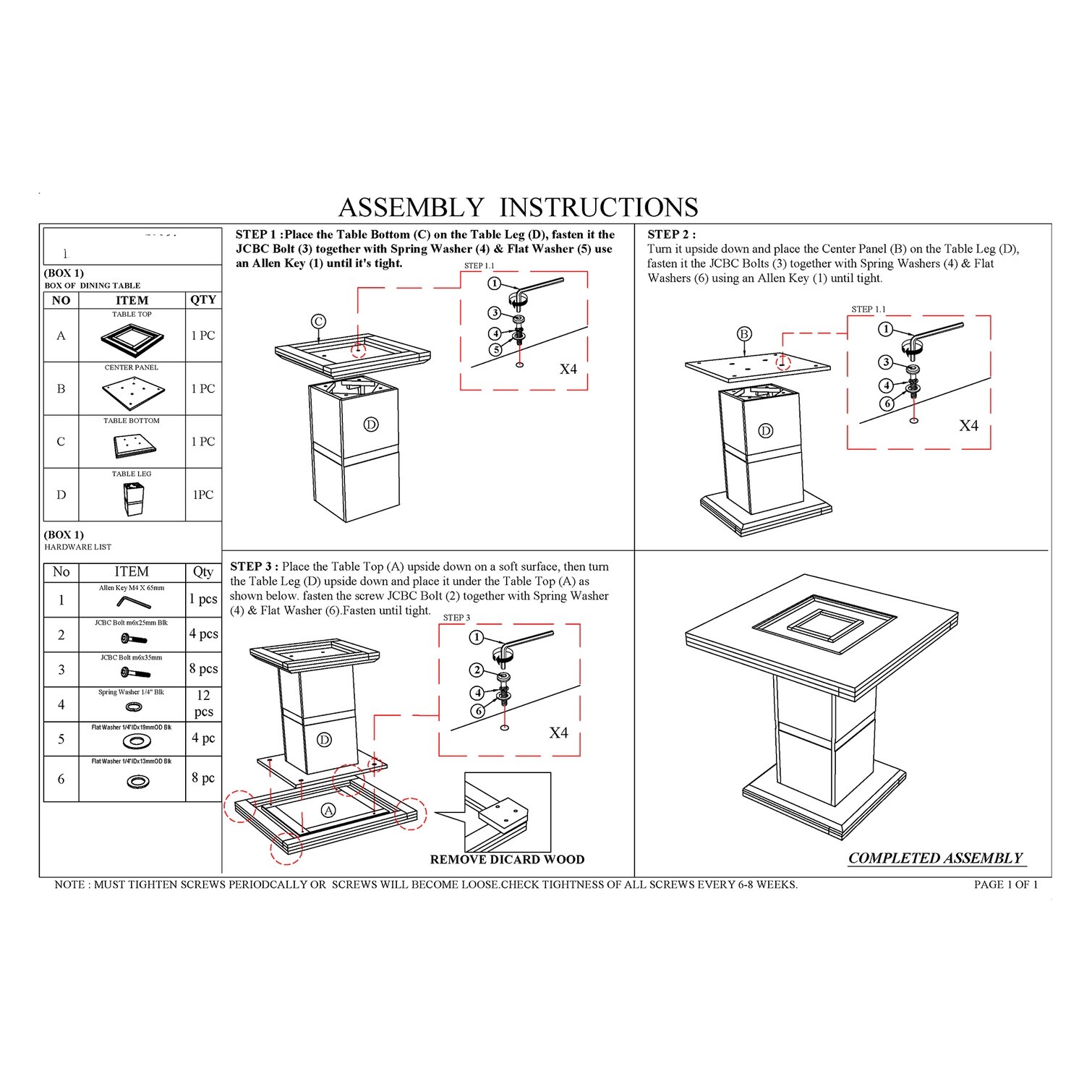 SunJet W7WP6KN7HHIU End-Tables - View #5