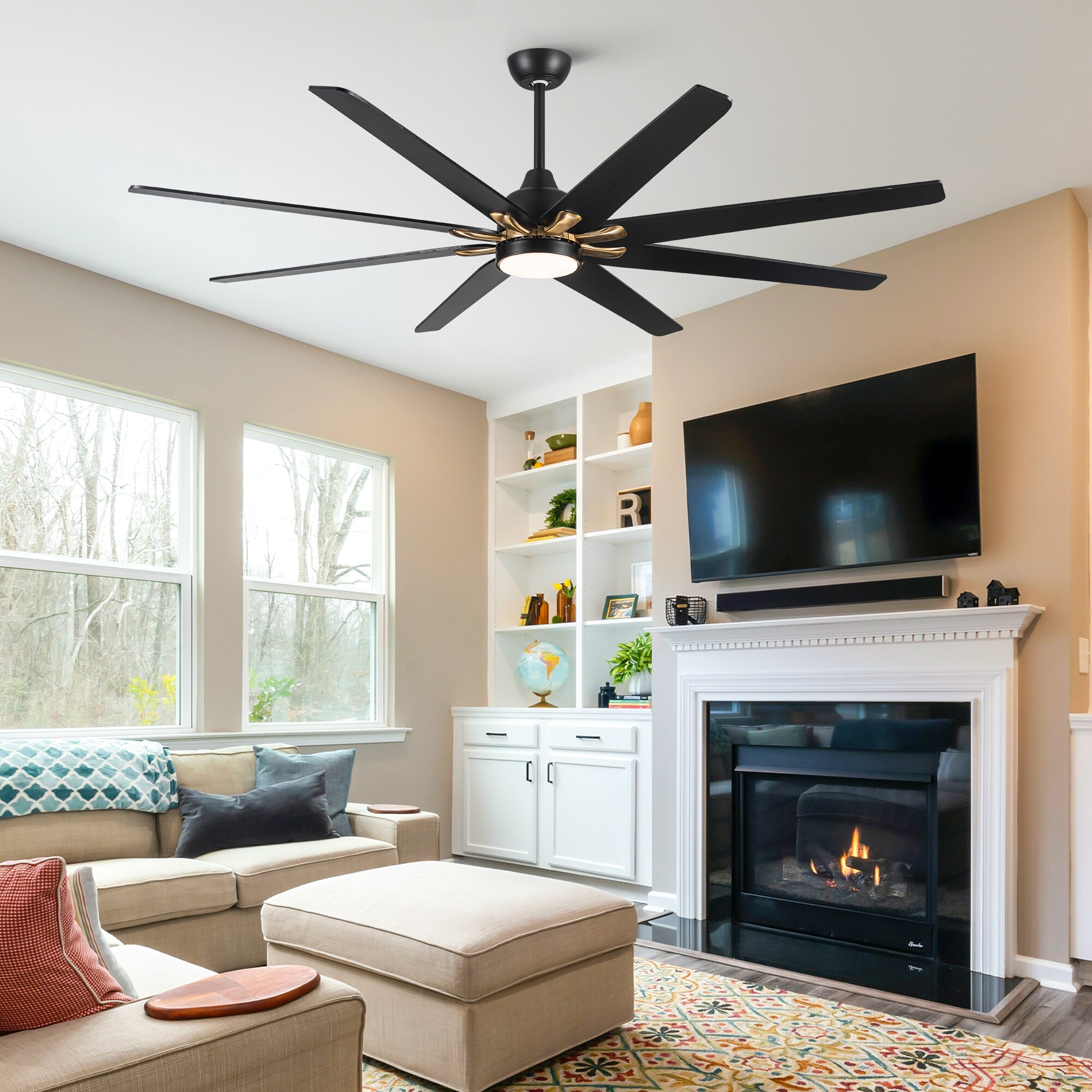 YUHAO LSDC1160BKG72 Ceiling-Fans - View #11