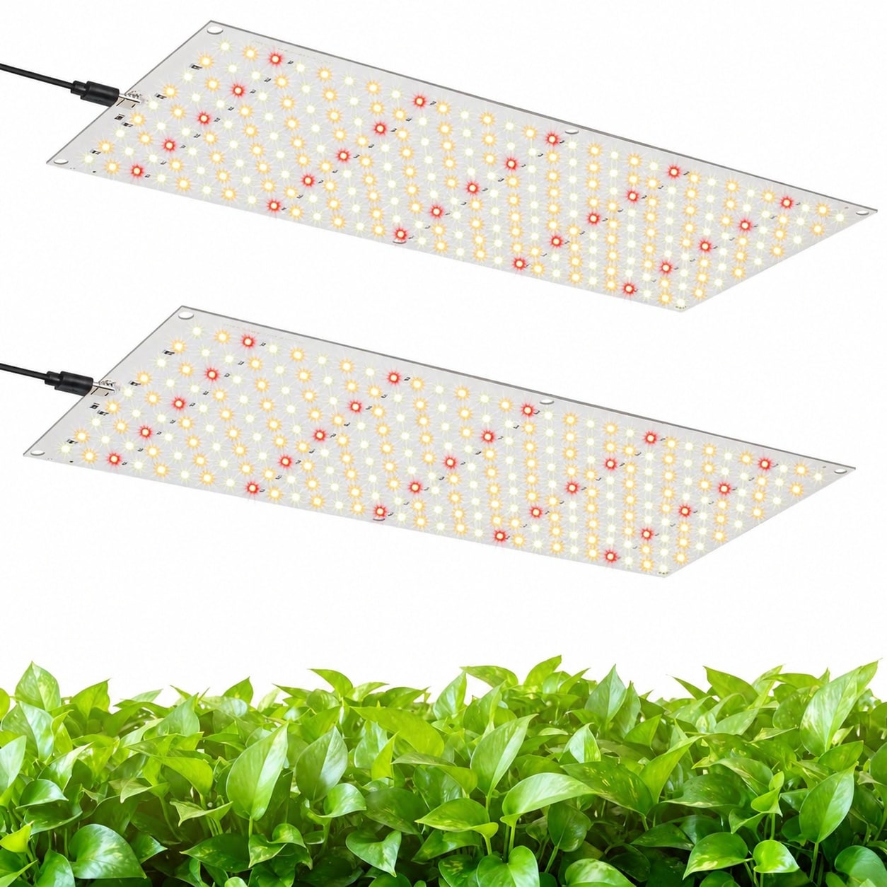 AOIZGMY 15 Inch Full Spectrum Grow Light Panels for Seed Starting