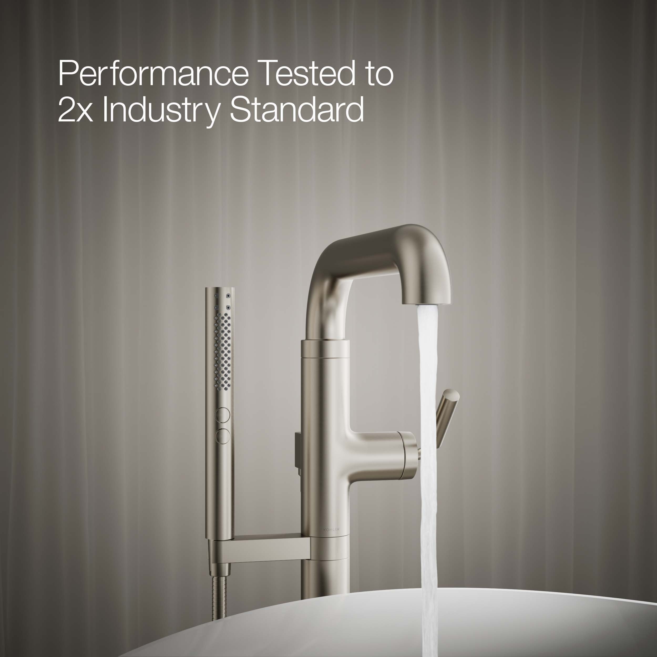 KOHLER T27424-4-BN Roman-Tub-Faucets - View #4