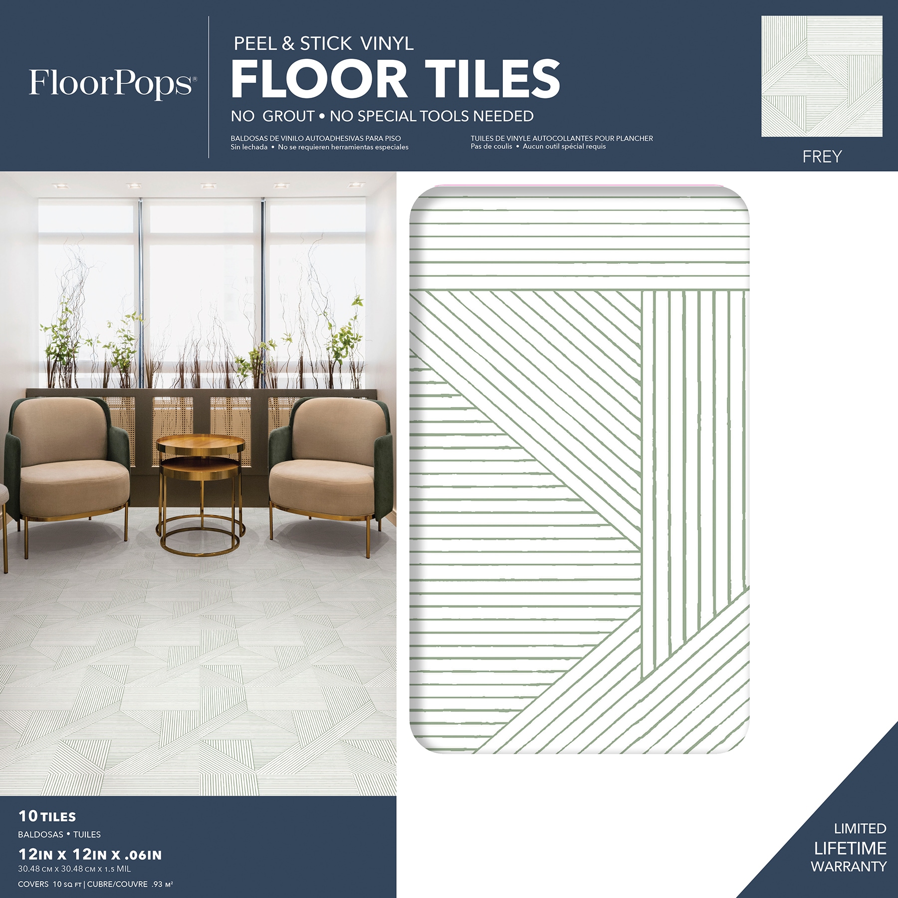 FloorPops TFP4948 Vinyl-Tiles - View #5