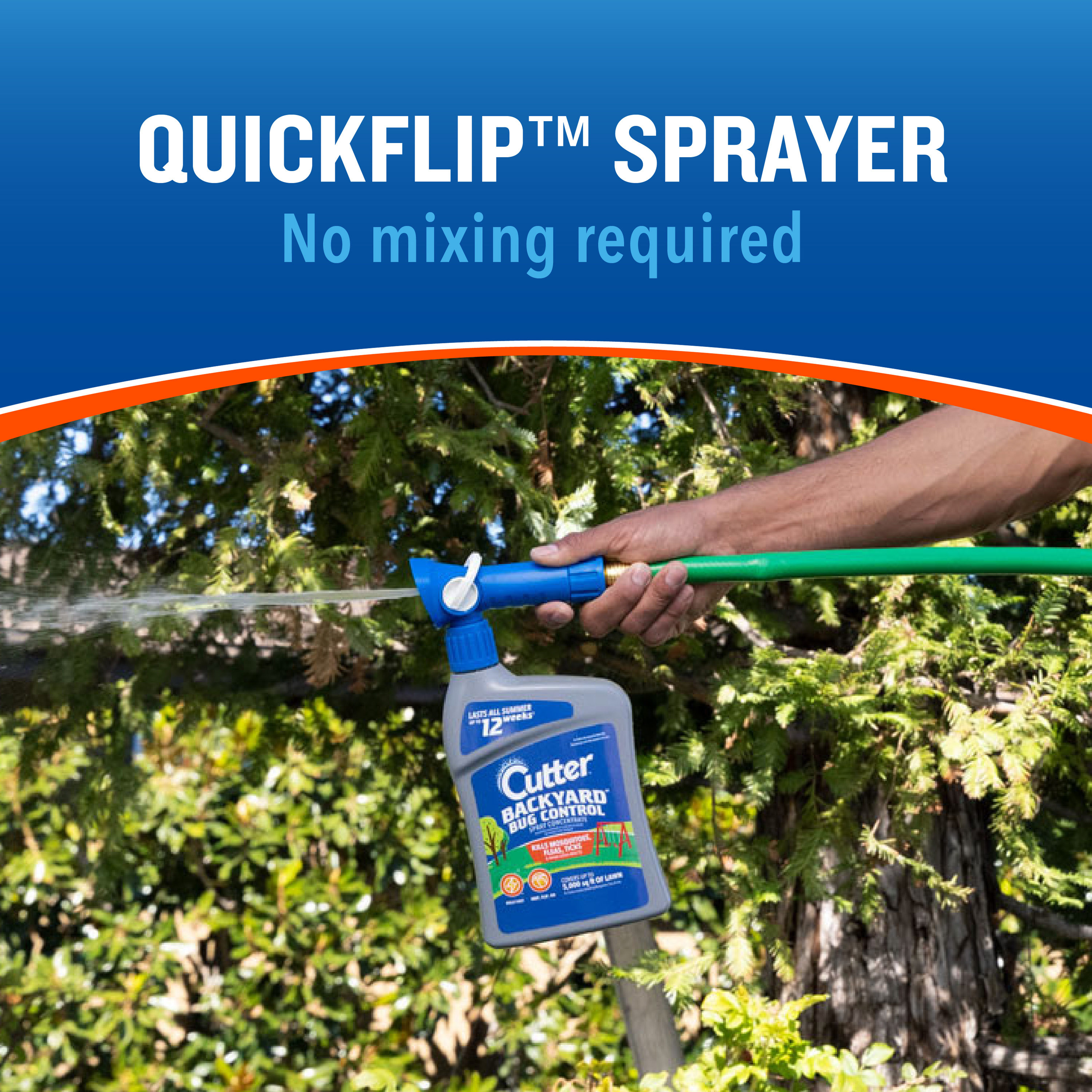 Cutter Mosquito Backyard Bug Control Bug Spray 32-fl oz Concentrate ...