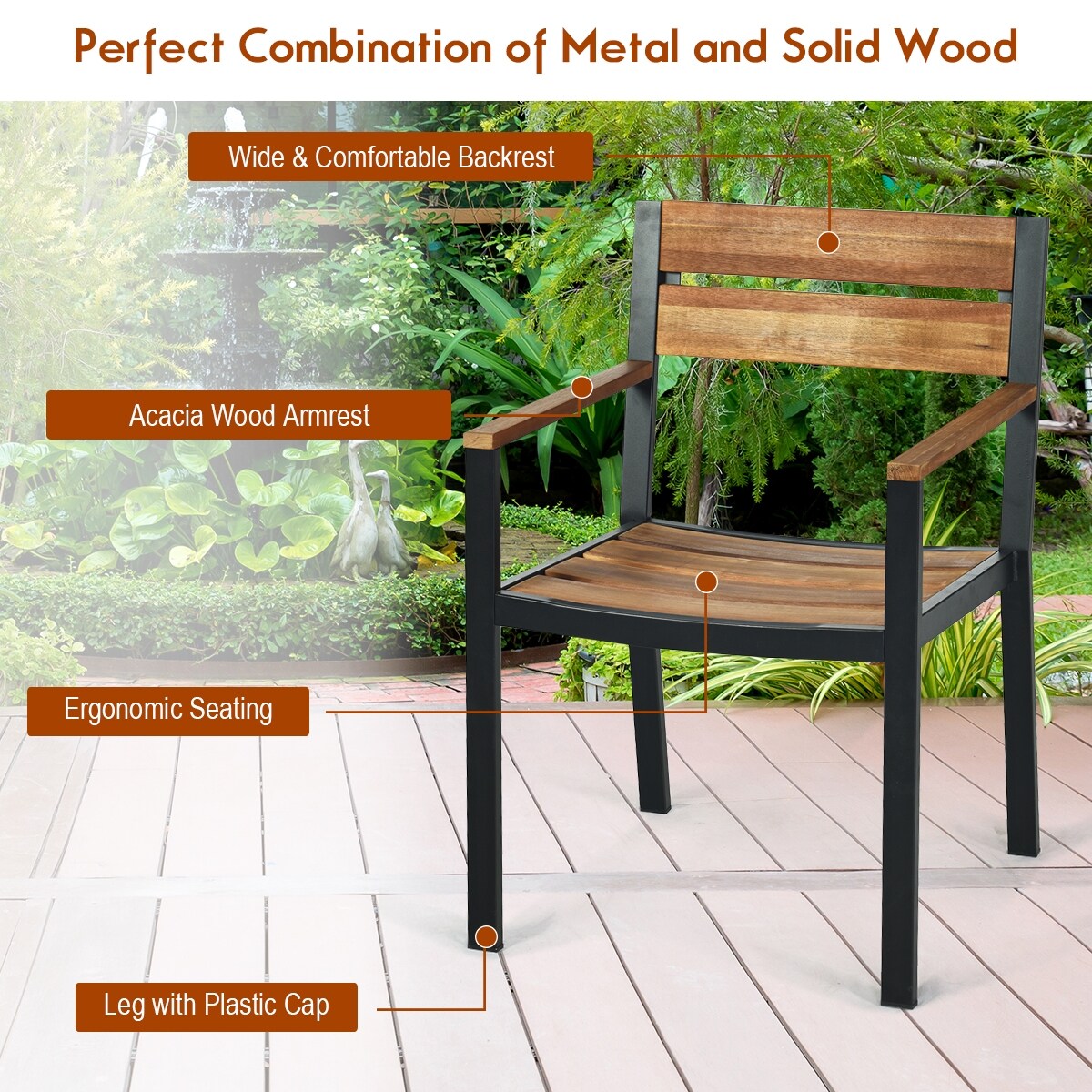 Forclover HYFW-220B Patio-Dining-Sets - View #4
