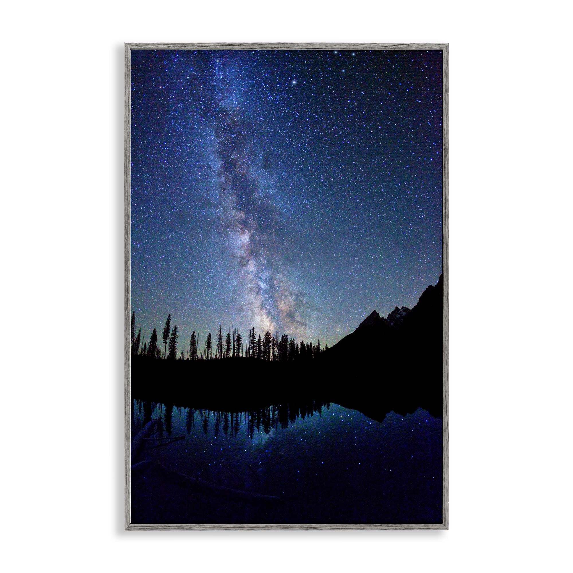 Stupell Industries BT-404-GFF-16X24 Nebula Reflection in Lake Framed Giclee design by Royce Bair
