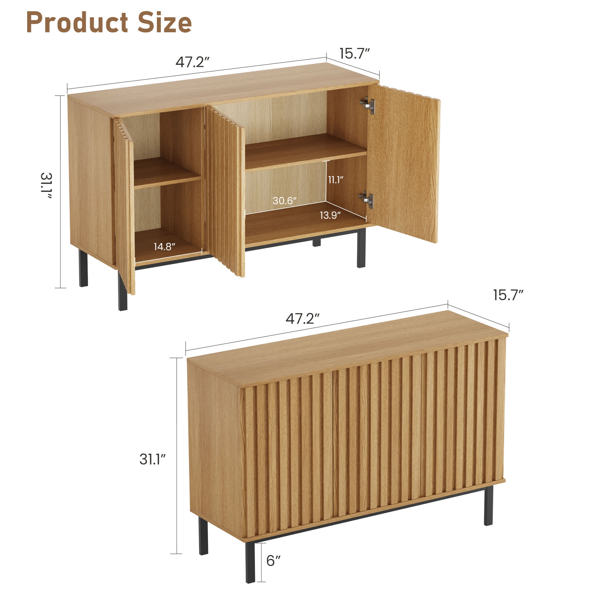 Qeetex SUN-PHK-34UC5TTC Dining-Kitchen-Storarge - View #3