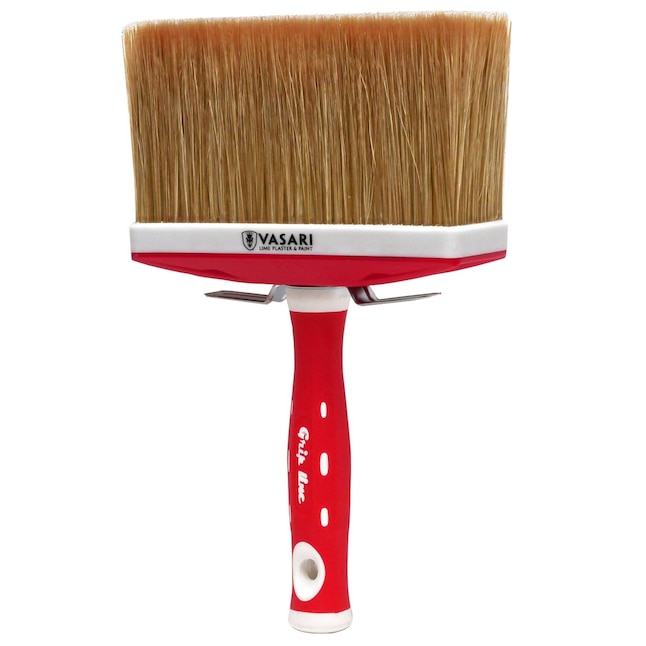 Vasari 6-in Natural Bristle- Polyester Blend Flat Paint Brush (General  Purpose Brush) in the Paint Brushes department at