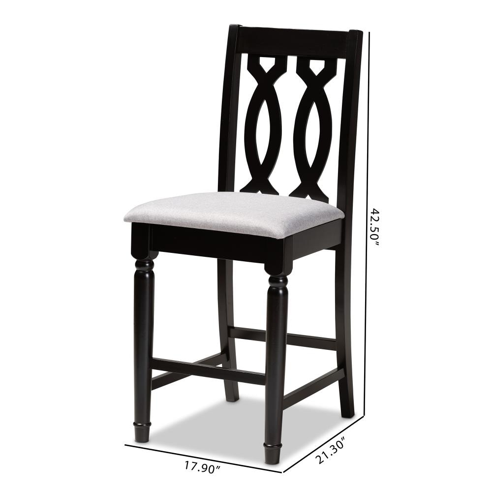 Baxton Studio 158-2PC-9775-LW stools - View #6