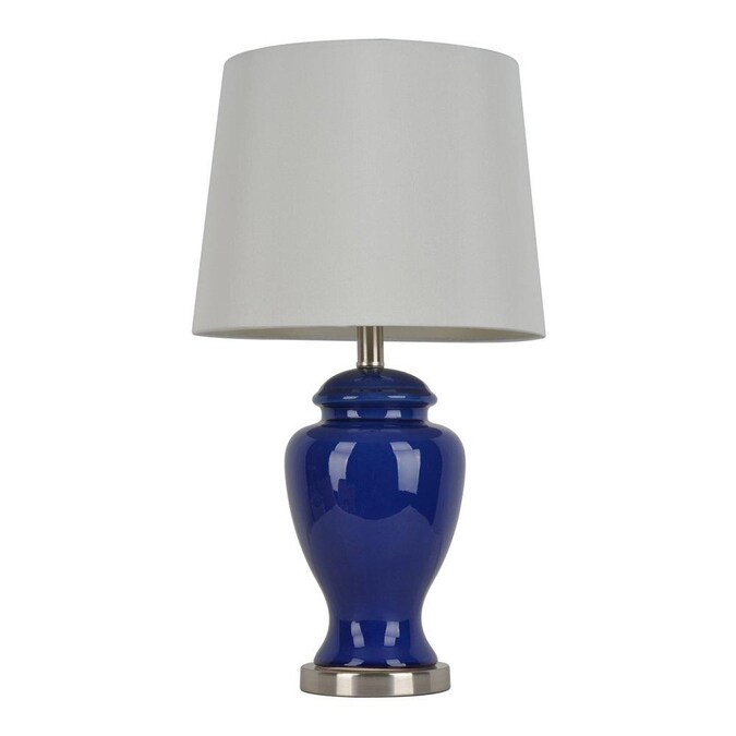 Cobalt Blue Rotary Socket Table Lamp, Cobalt Blue Lamp