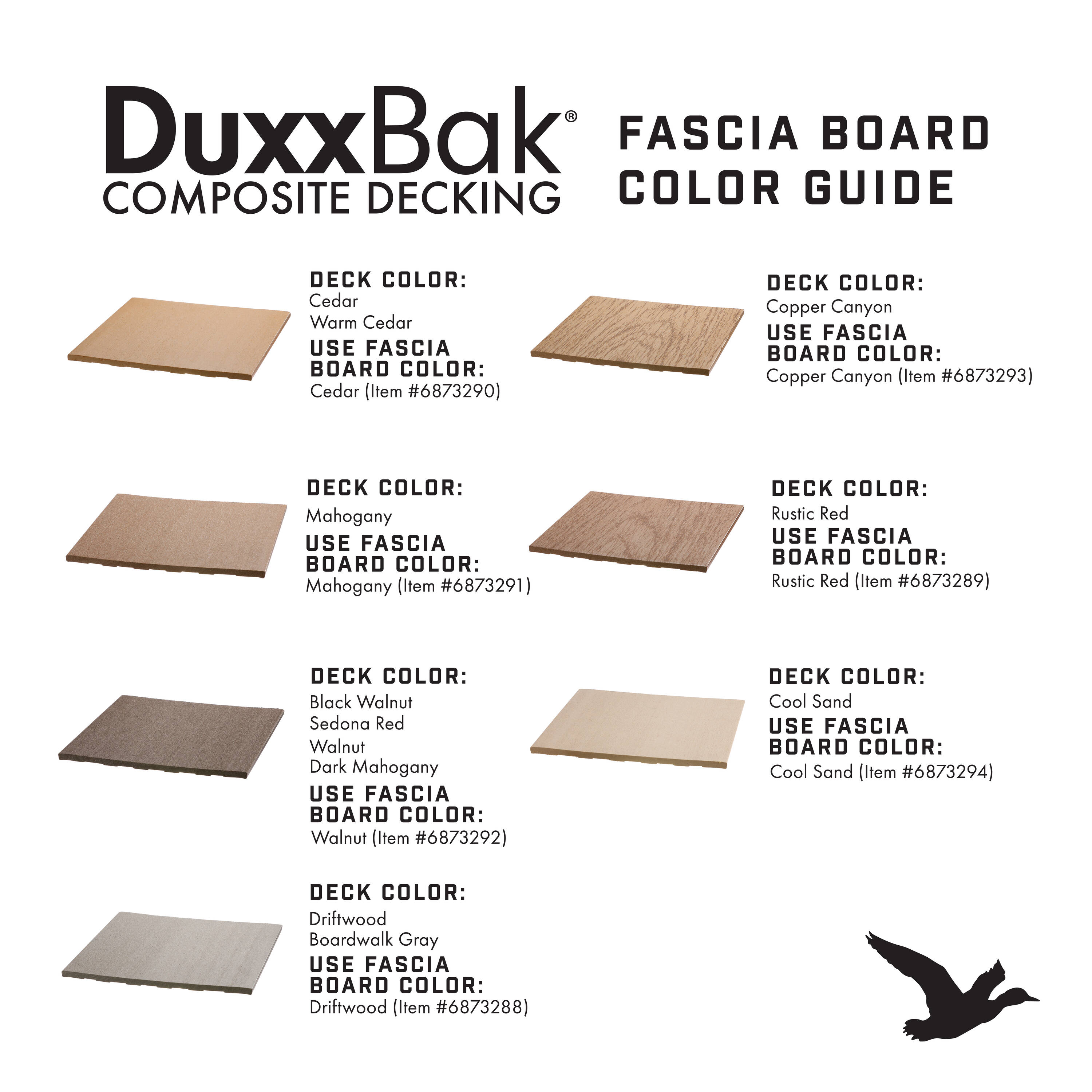 DuxxBak Composite Decking DX-ID-FASBOARDCC-144 Fascia-Boards - View #3