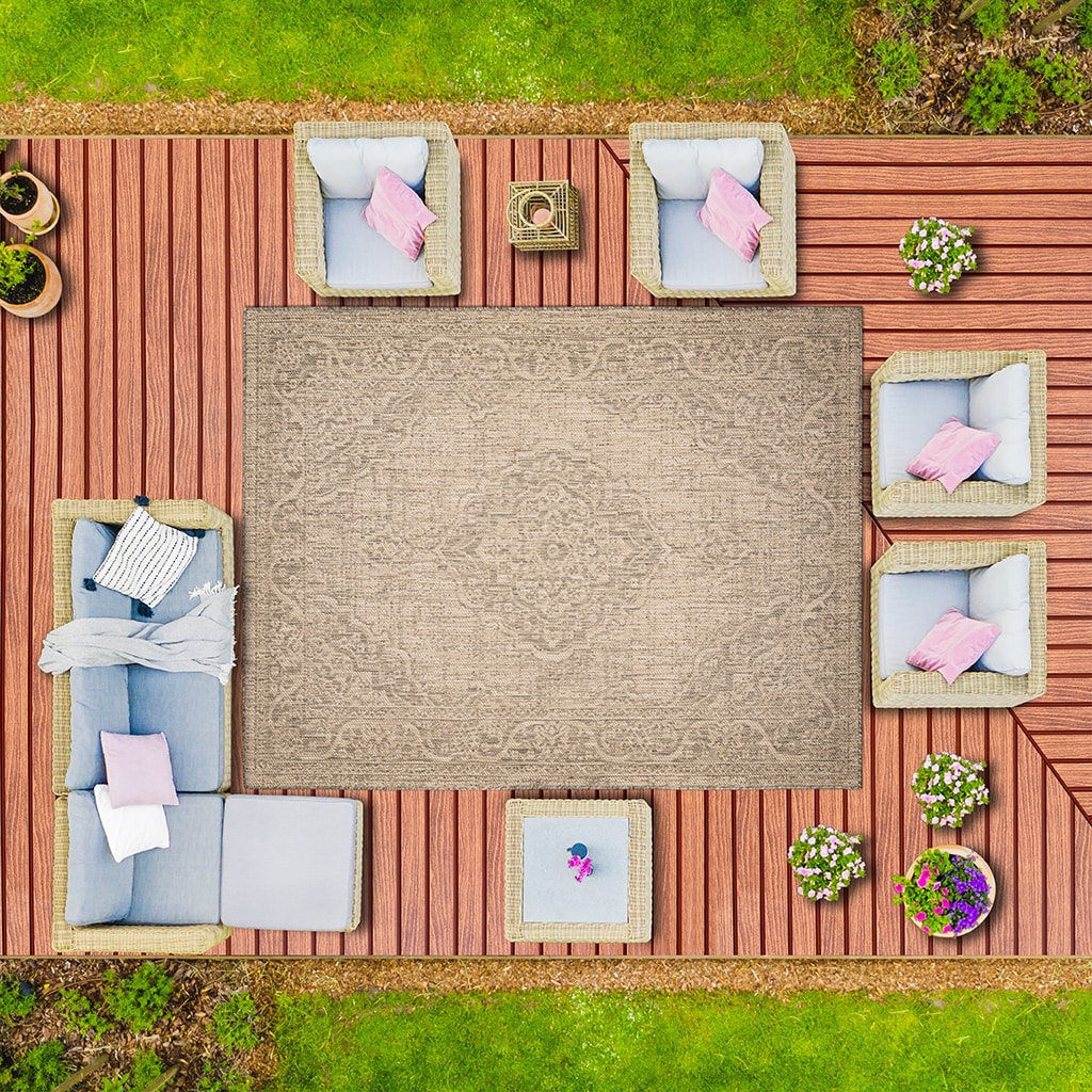Benissimo O-8X10-PALACE-BEIGE rugs - View #2