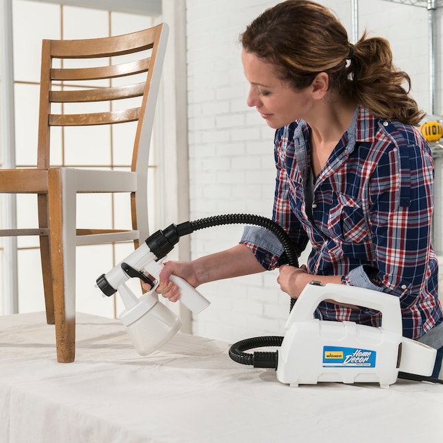 Wagner Home Decor Corded Electric Stationary Hvlp Paint Sprayer Compatible With Stains In The Sprayers Department At Com - Wagner Home Decor Sprayer