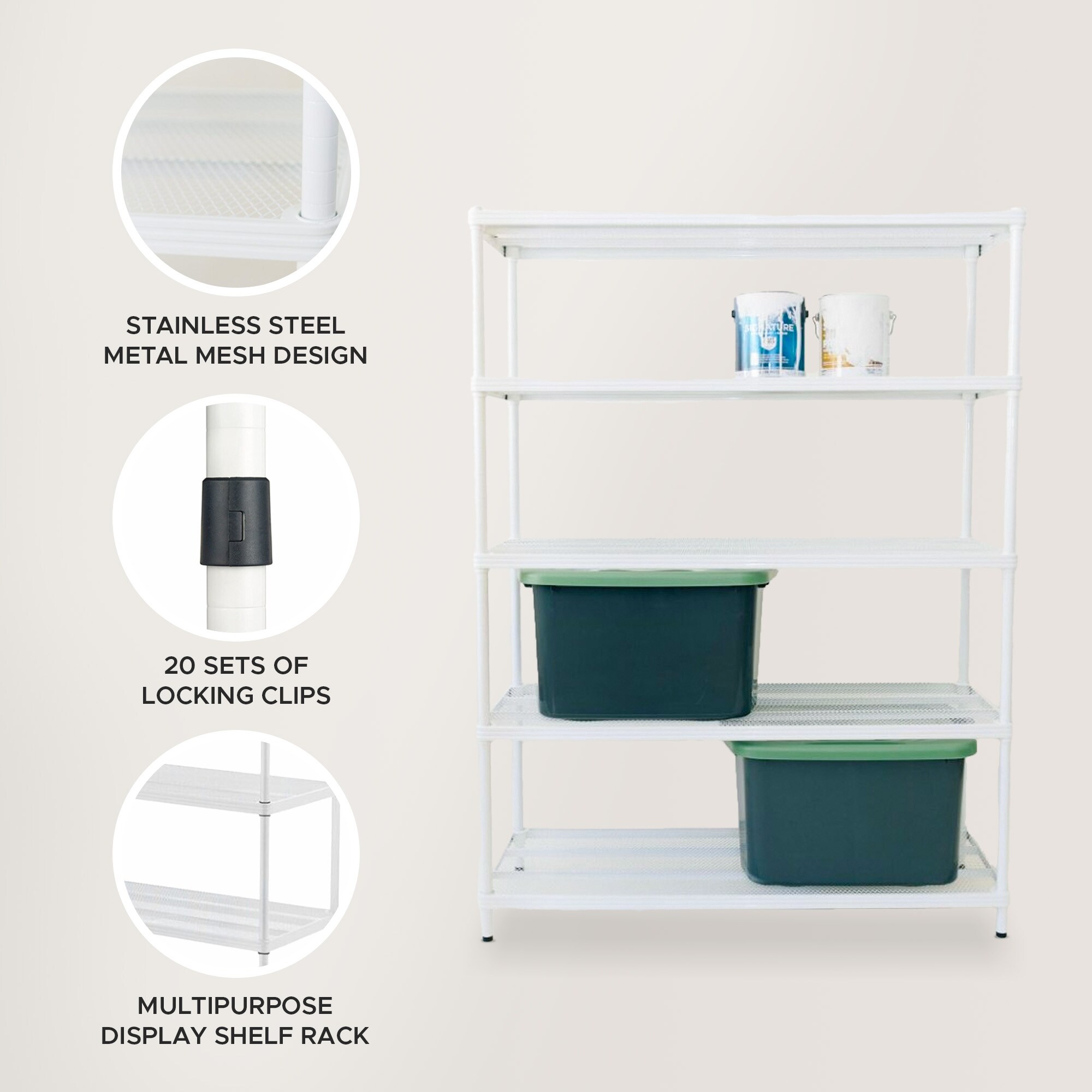 Design Ideas 325727 Free-Standing-Shelving - View #2