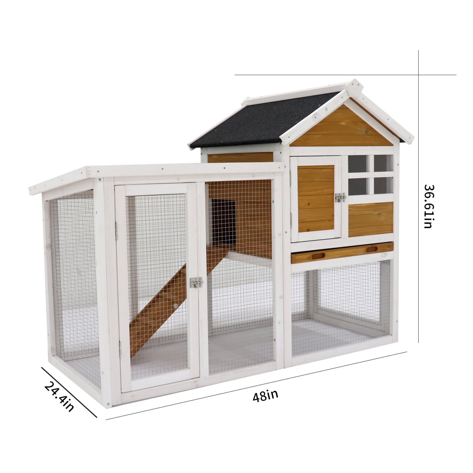 Siavonce XH68929 Chicken-Coops-Rabbit-Hutches - View #6