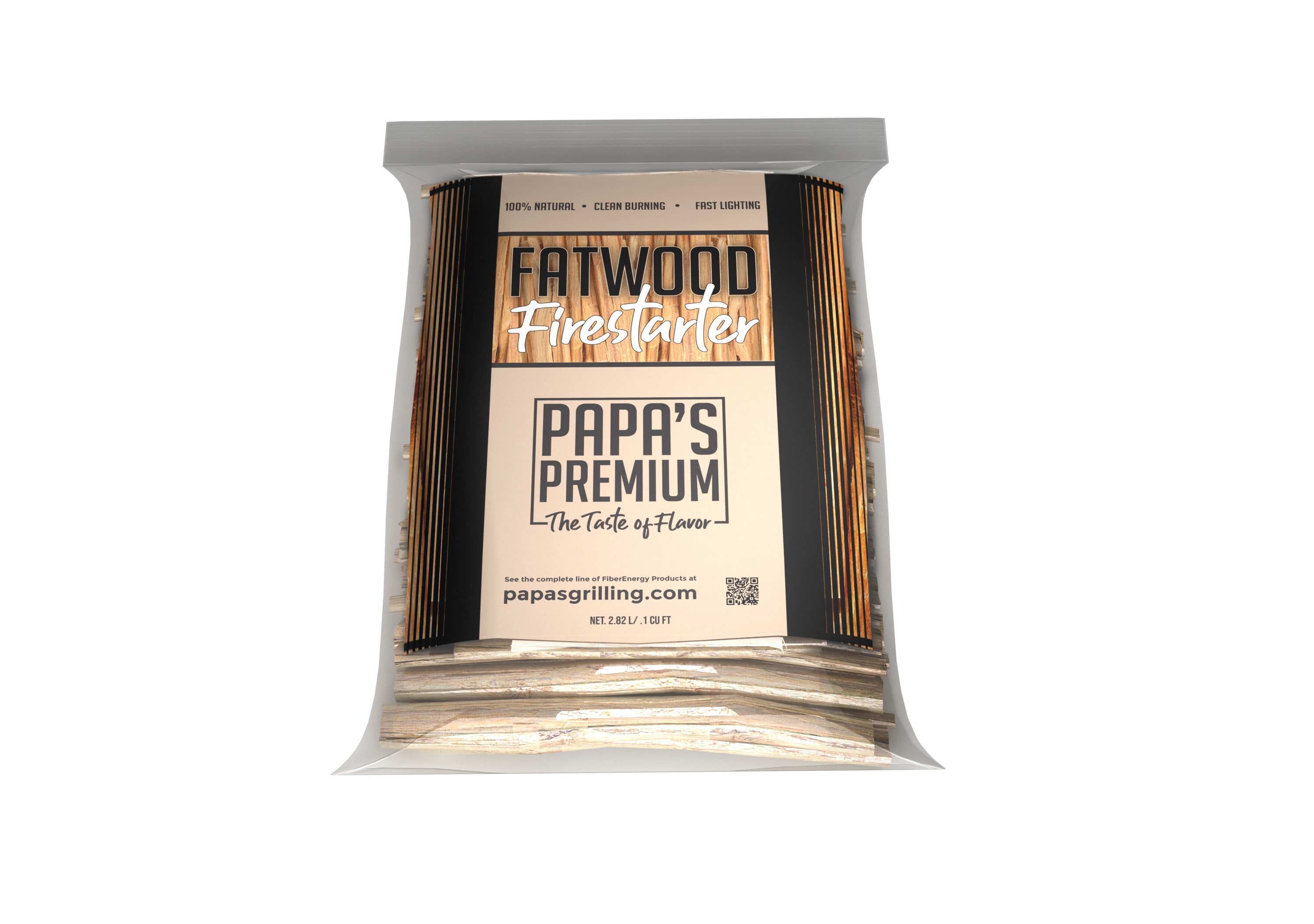 PAPA'S FW-PB 1-1 Fatwood 4-lbs. Natural Firestarter