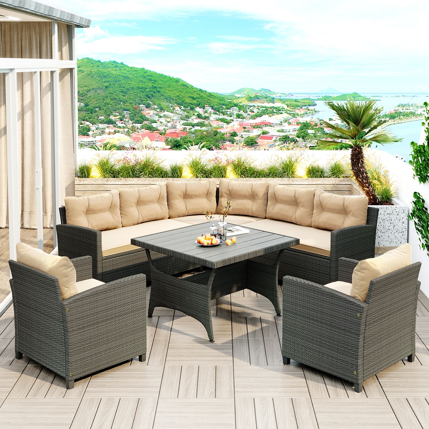 SINOFURN SYA380072BN Patio-Conversation-Sets - View #17
