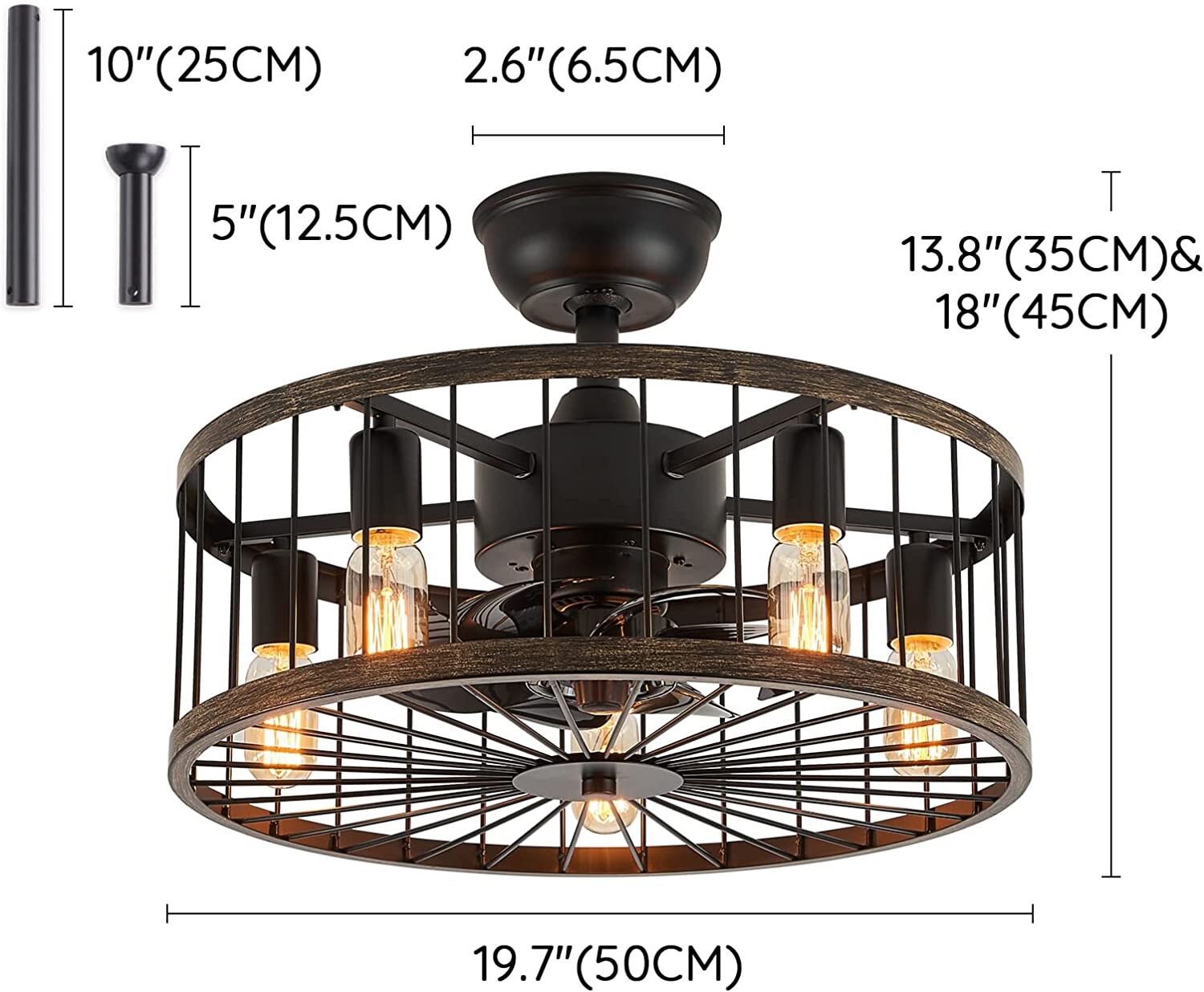 Antoine LSFD-50 Ceiling-Fans - View #5