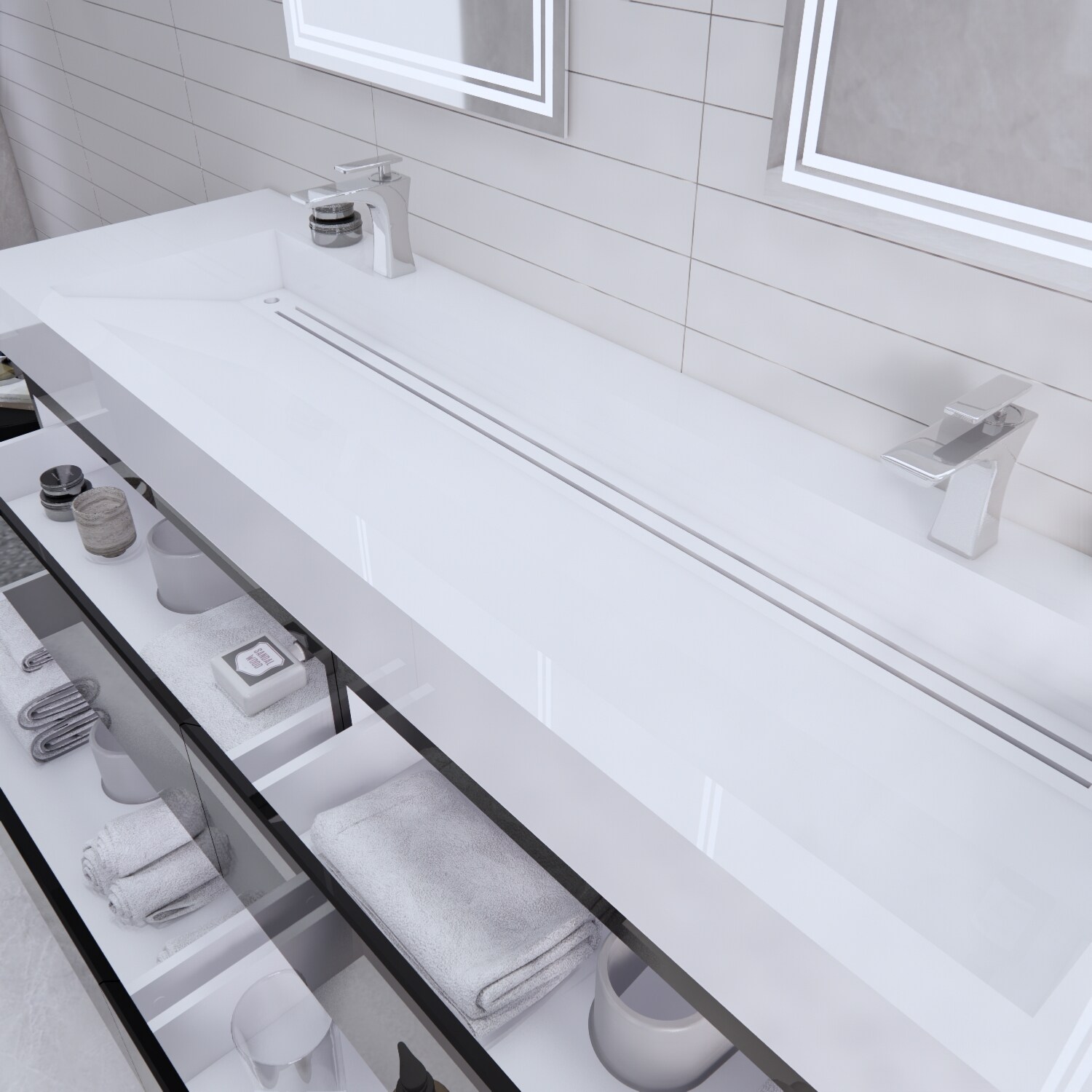 BV Better Vanity BTB-72D-GB Bath-Vanity-Combo - View #7