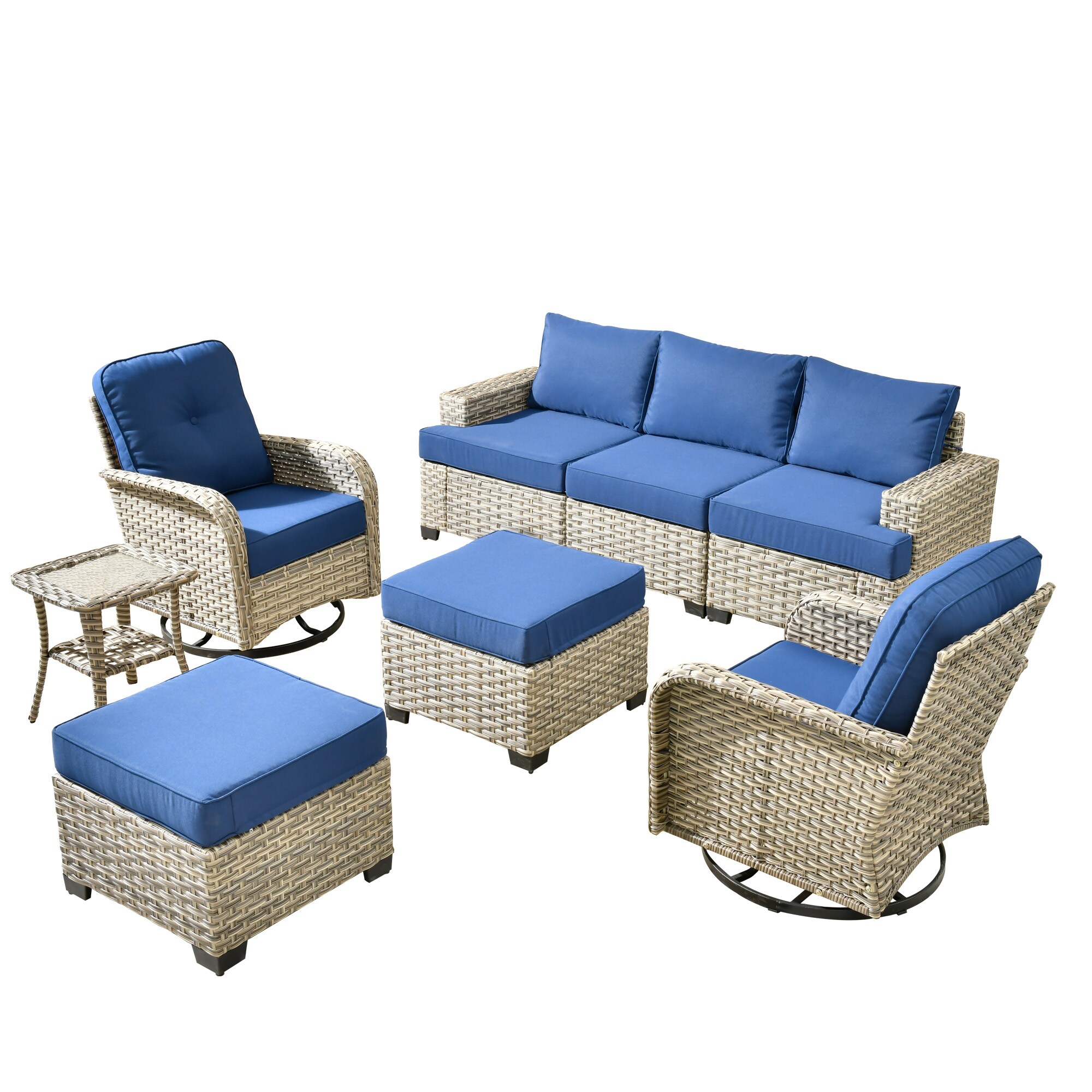 ALTRIGUS 6L-VYZTBS708-AL Patio-Conversation-Sets - View #2