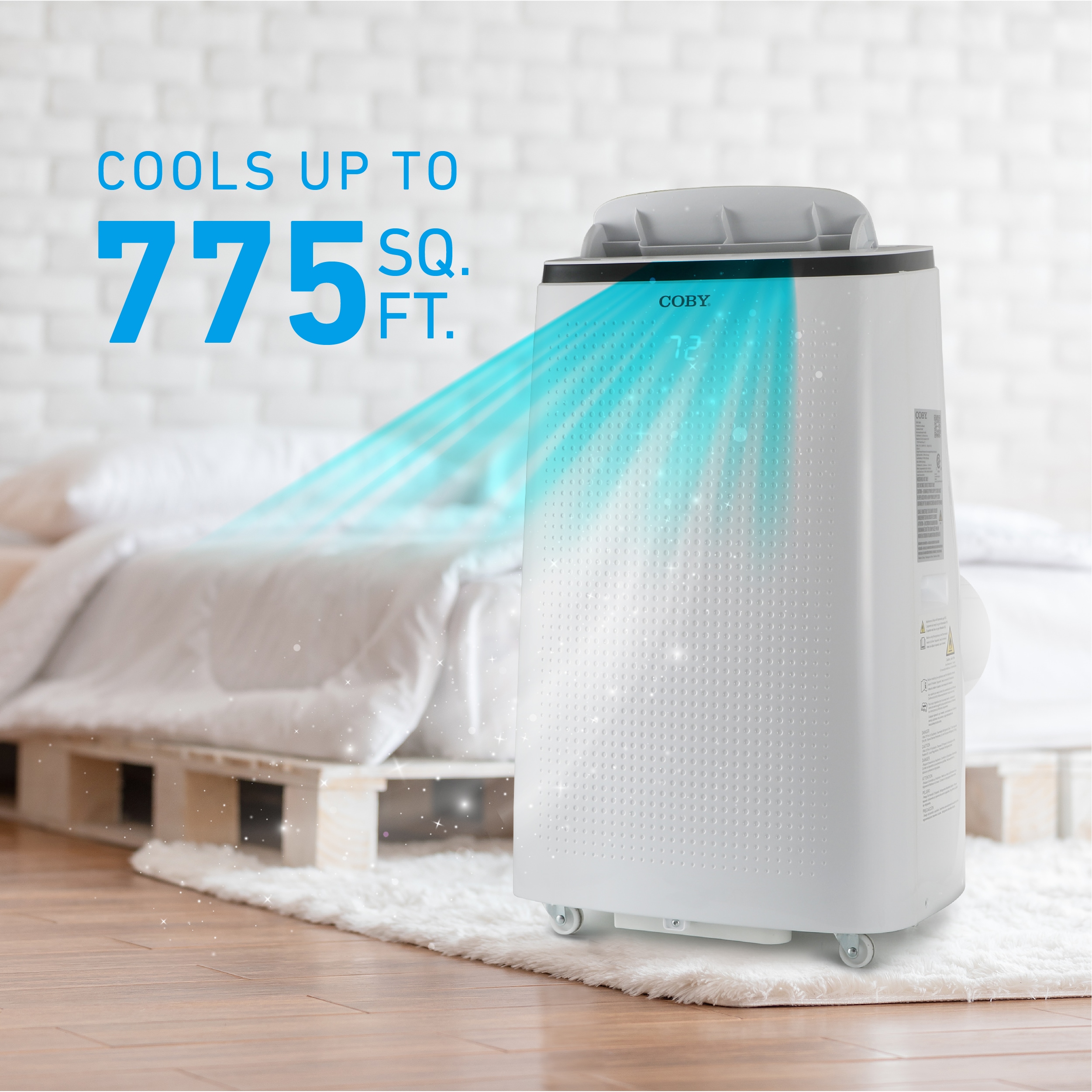 COBY CBPAC1080 Portable-Air-Conditioners - View #3