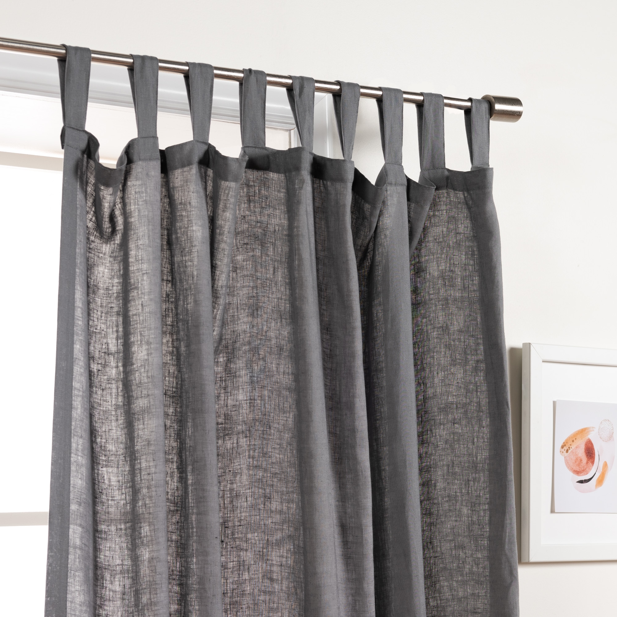 Best Home Fashion YK-04-TAB-LN-96-DK.G curtains - View #6