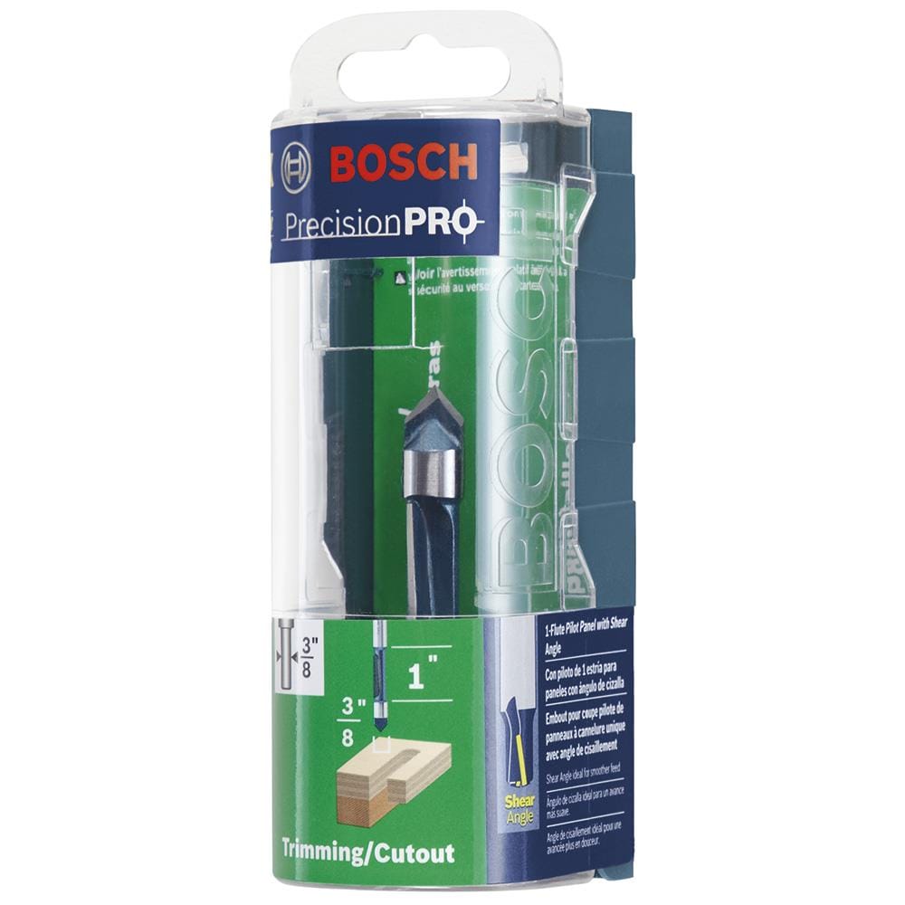 Bosch 3/8-in Carbide-tipped Trimming Router Bit 85245SMC at Lowes.com