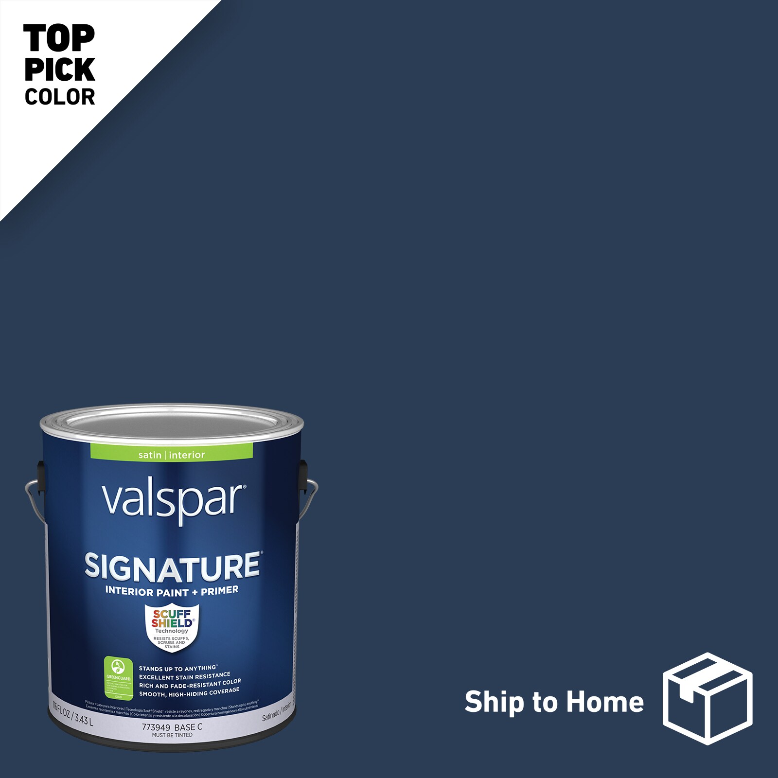 Valspar Signature Satin Philadelphia Eagles Green Latex Interior Paint +  Primer (1-Gallon) in the Interior Paint department at