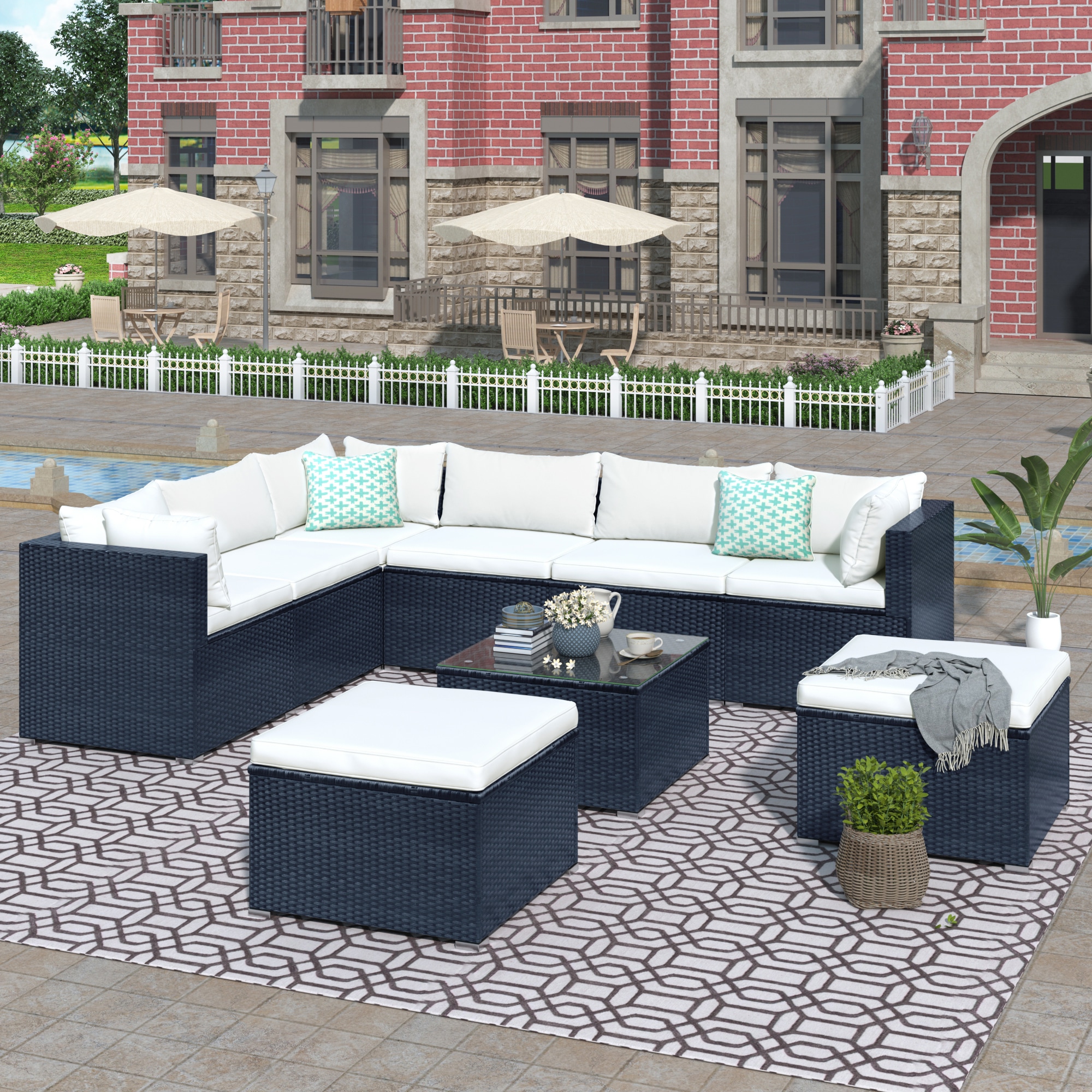 Nestfair GD20002A Patio-Conversation-Sets - View #7