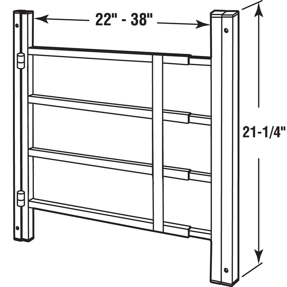 Prime-Line S 4776 Window-Security-Bars - View #2
