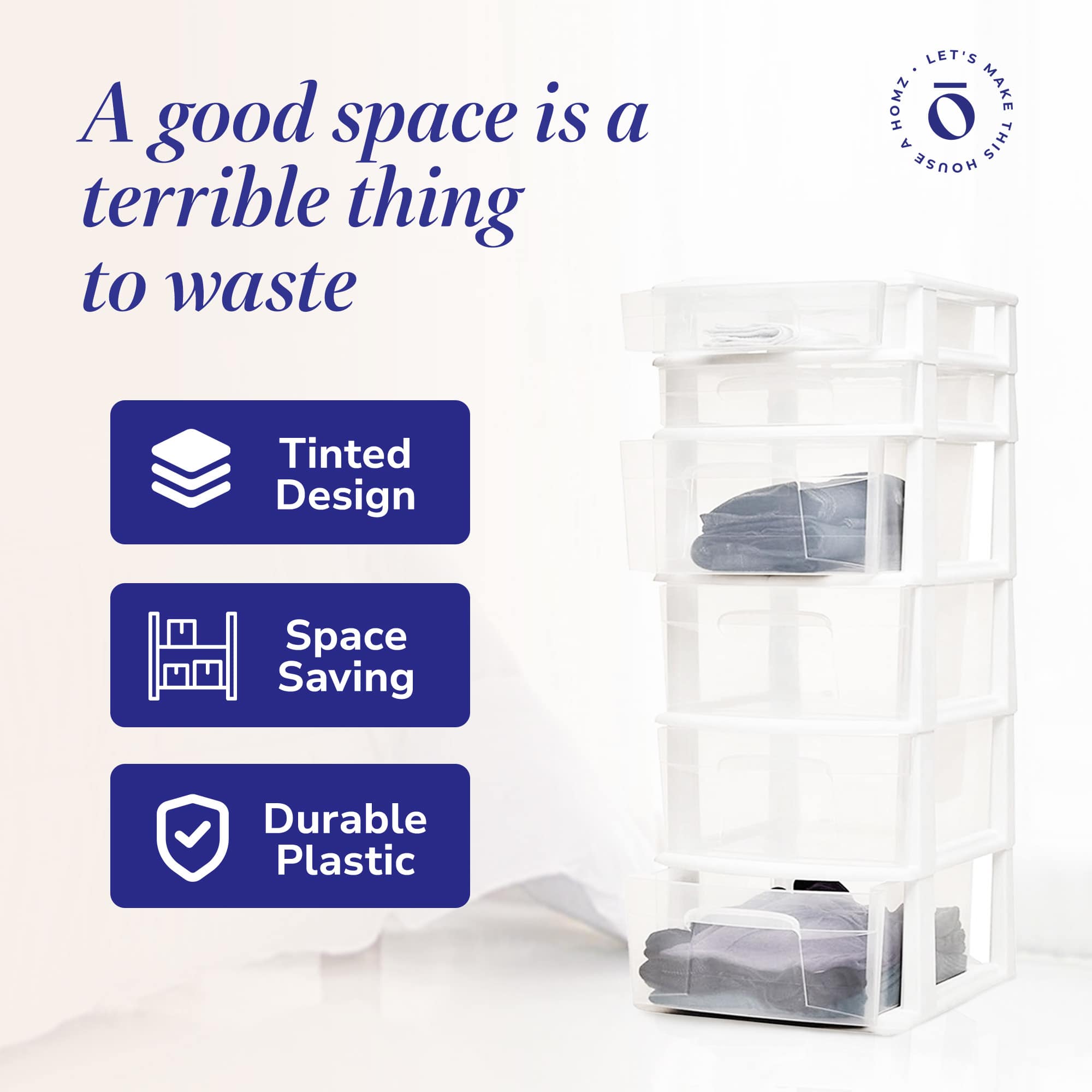 Homz Products 252660 Storage-Drawers - View #5