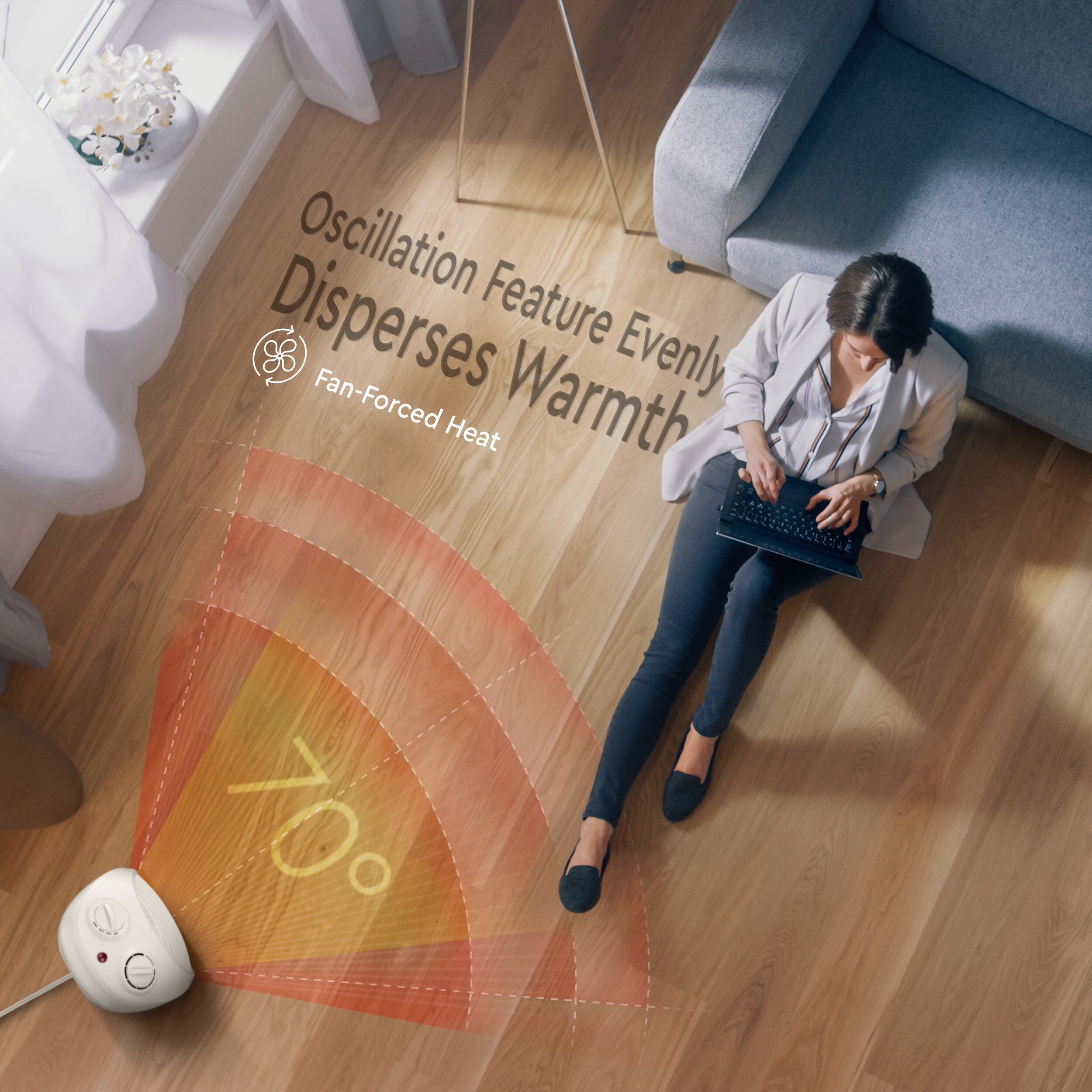 Comfort Zone CZ50-EC Portable-Electric-Heat - View #4
