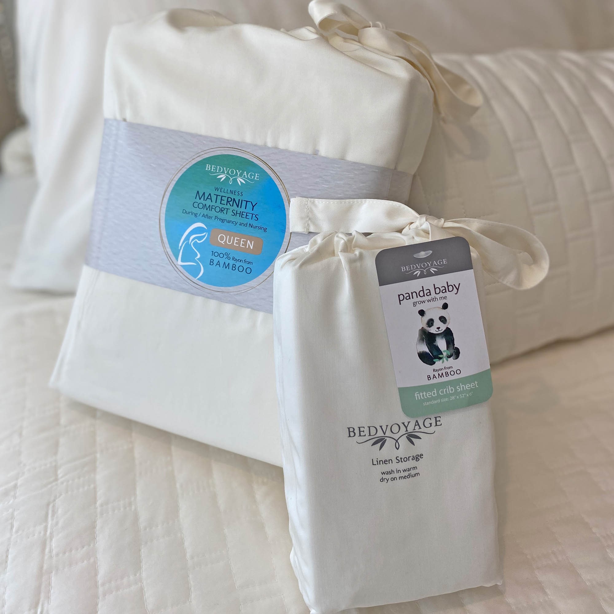 BedVoyage Bamboo Sheets Piece Bed Sheet Set Hypoallergenic 100% Ray  シーツ、カバー