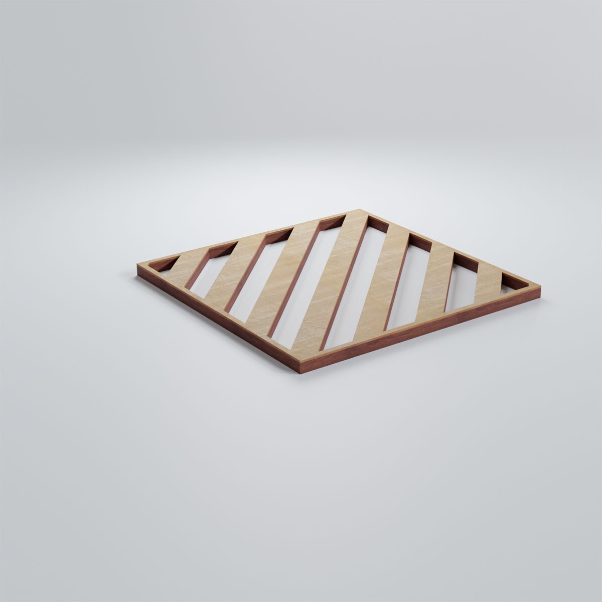 Ekena Millwork WALW08X08X0375RTWBI Wall-Panels - View #4