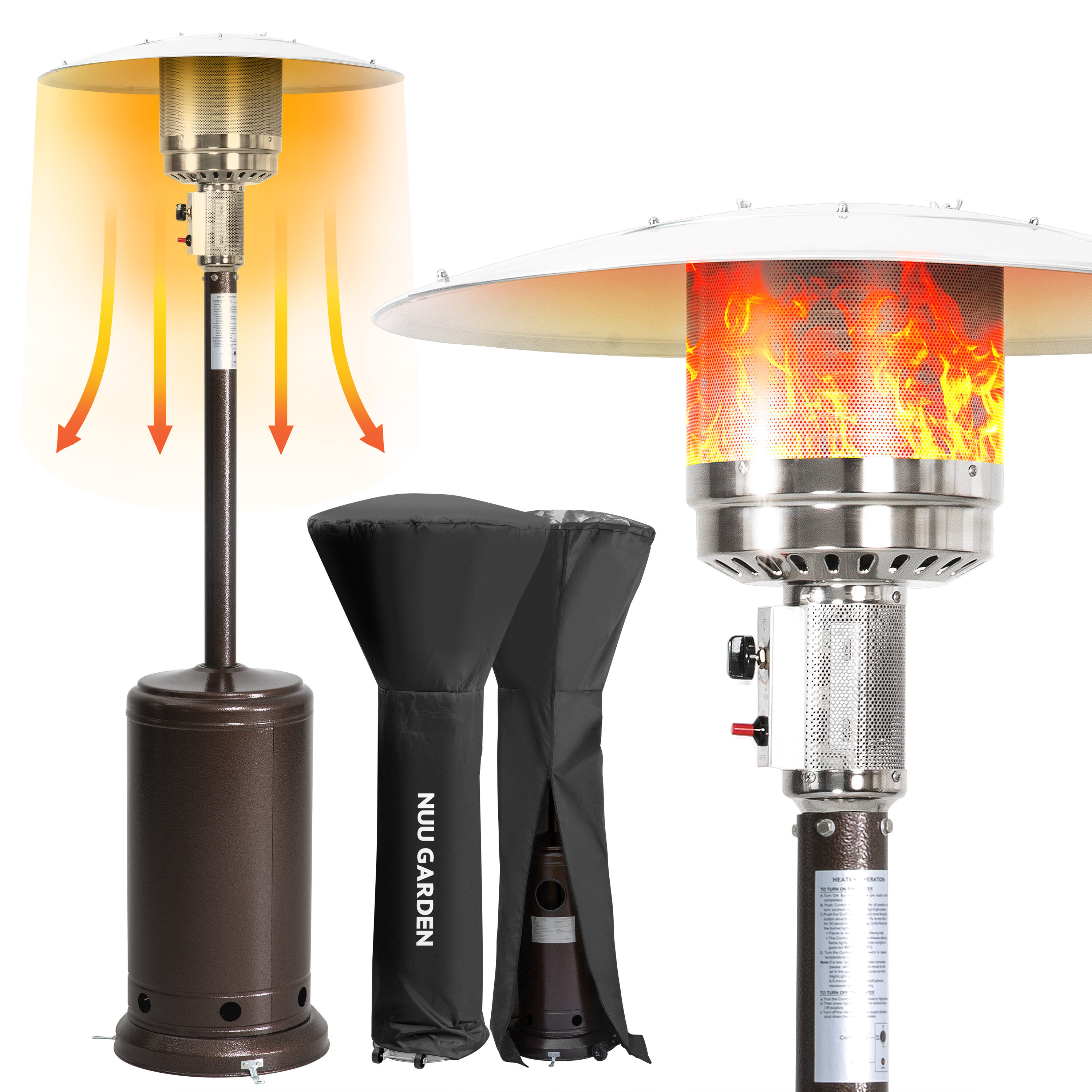 Nuu Garden AH003 Outdoor-Gas-Patio-Heaters - View #13
