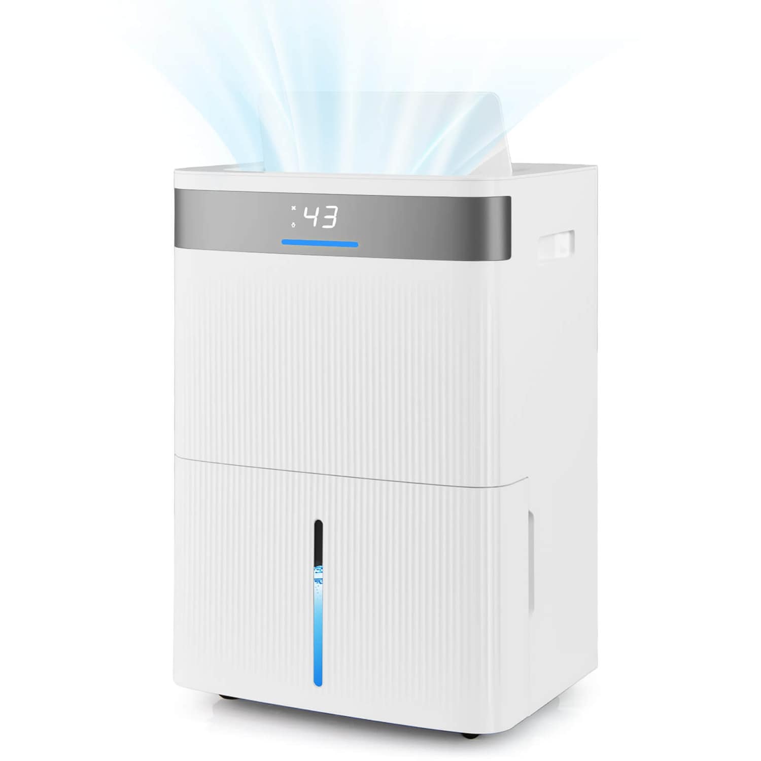 Costway CSHY001725 96 Pints Dehumidifier for Home  with Auto/24H Timer 5500 Sq. ft Coverage Area