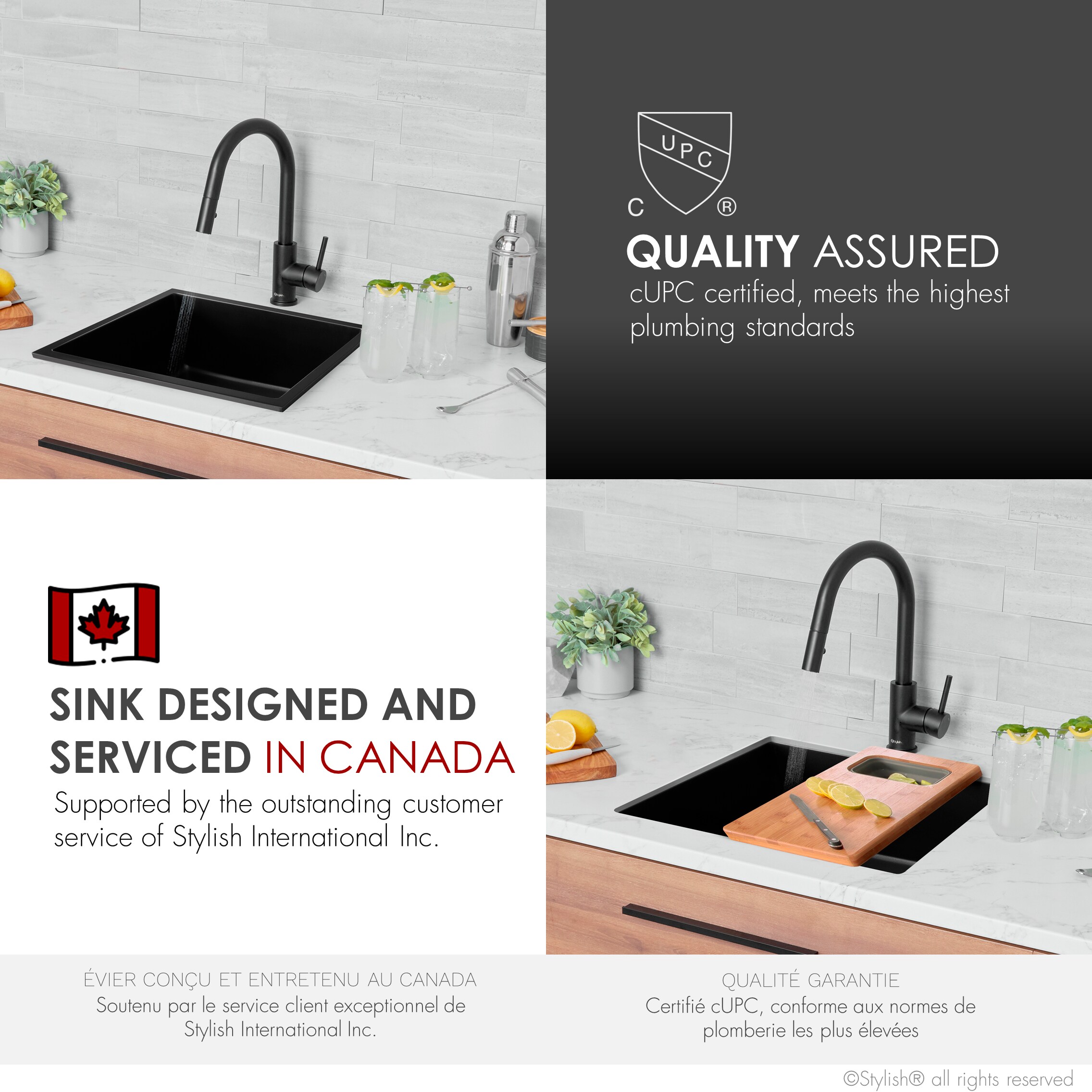 Stylish S-822N1 Kitchen-Sinks - View #8