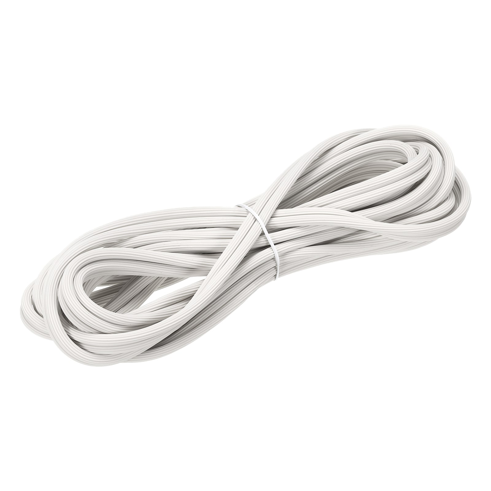 Unique Bargains Screen Spline 10M/32.81Ft Silicone Sealing Strip Window Screen Retainer 6mm OD White