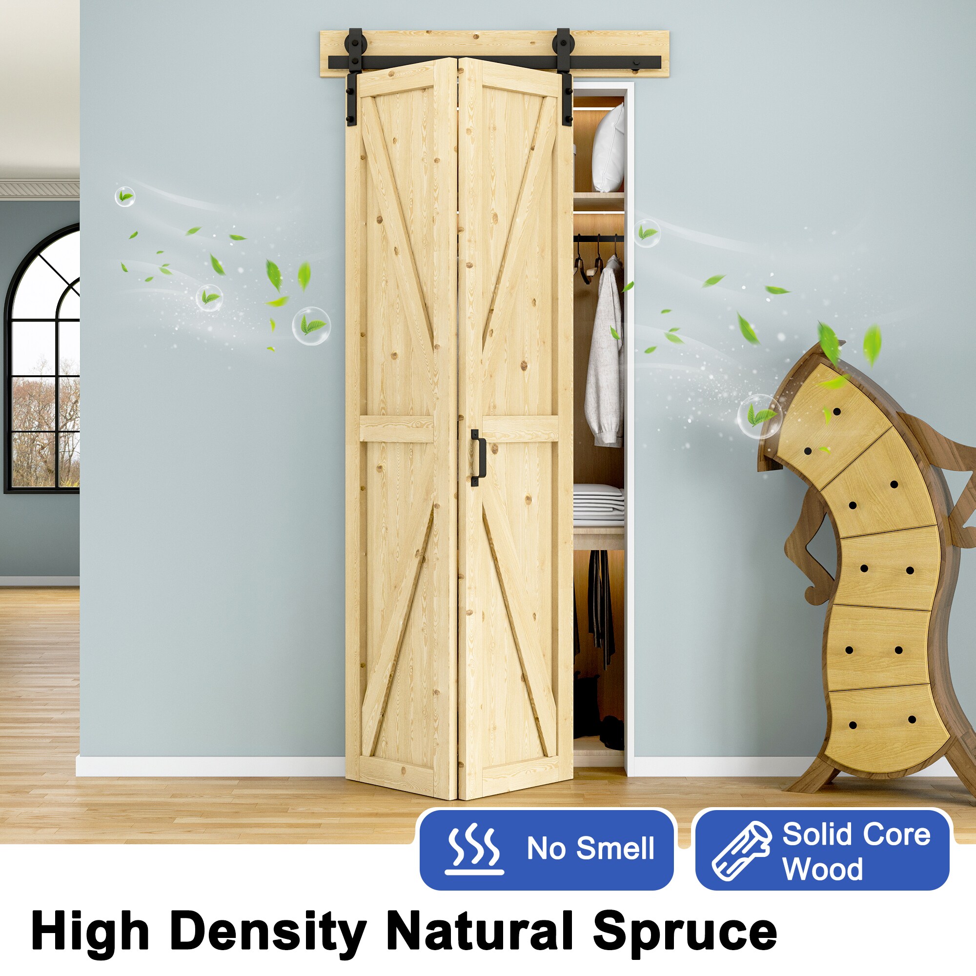 AINLARRY ZDGC-BD-PK-50 Barn-Doors - View #6