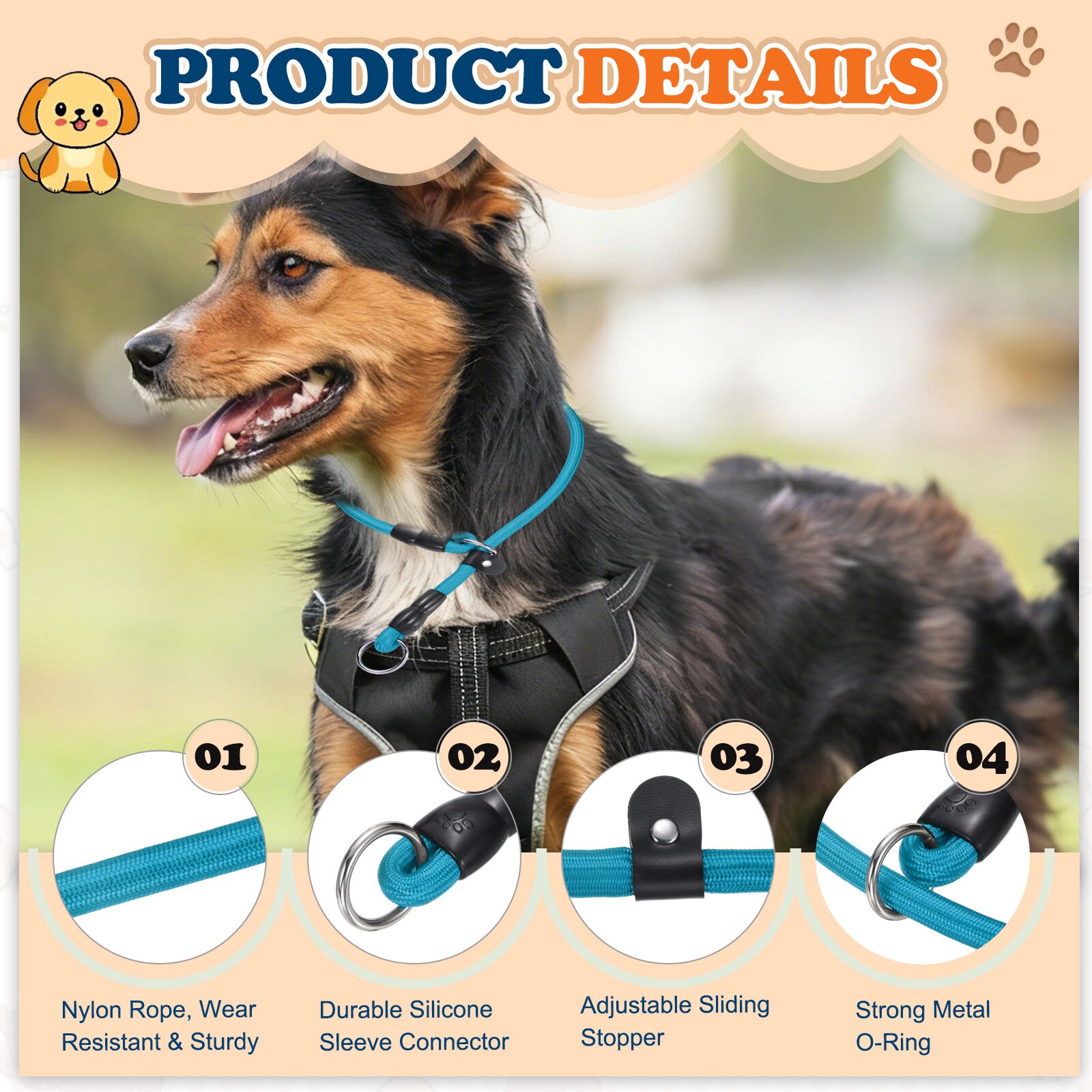 Unique Bargains S26082001UX5861 Dog-Collars-Harnesses - View #3