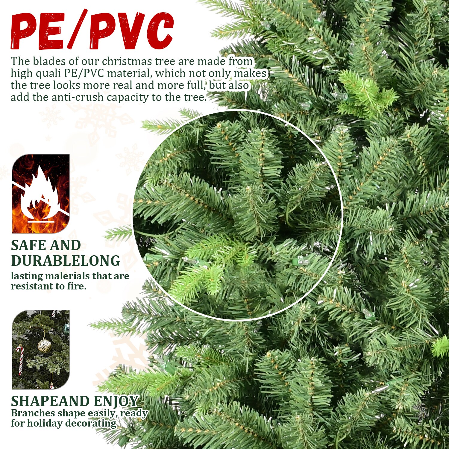 LUCKY ONE LO-LCT0183P Artificial-Christmas-Trees - View #6