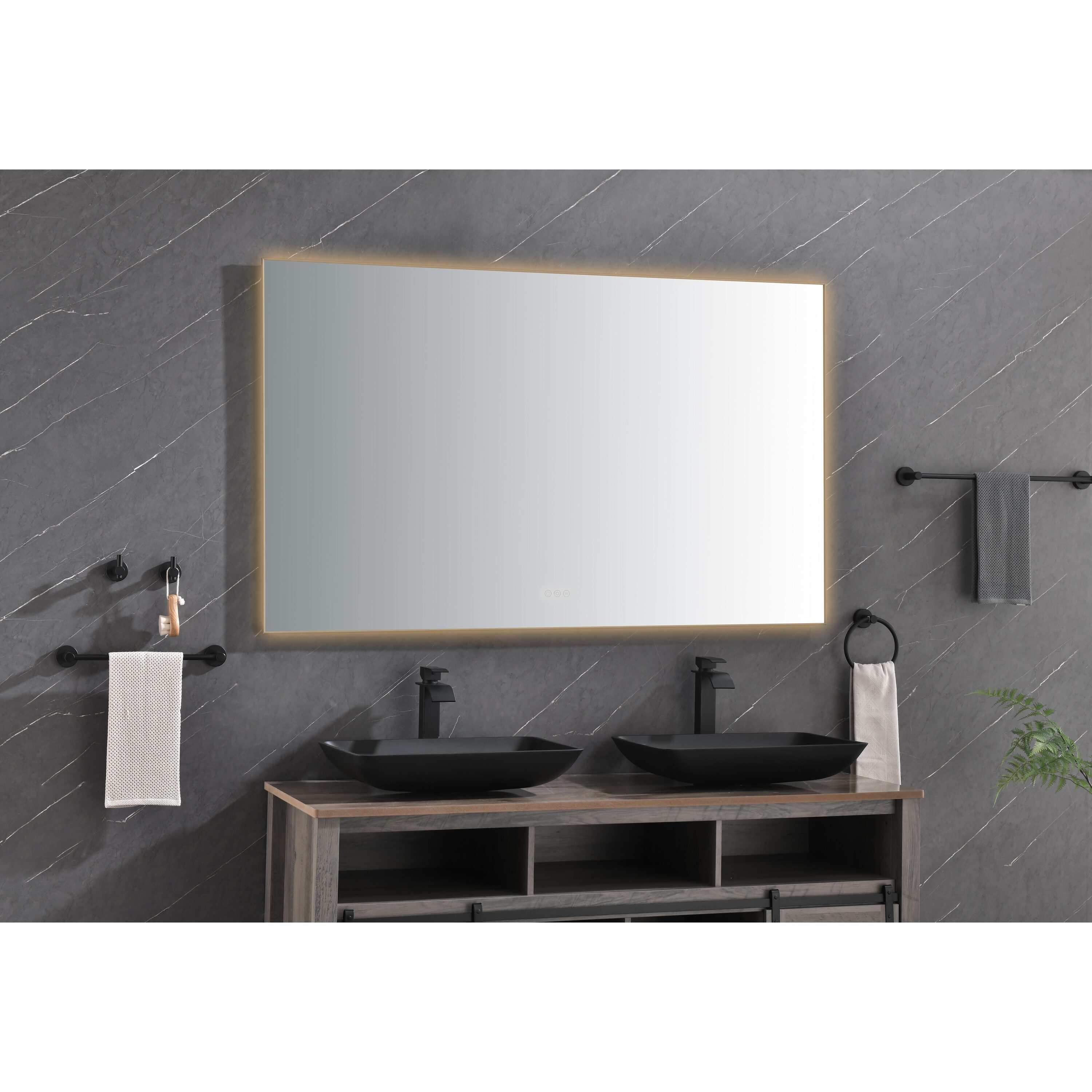Bayfeve BF-281592-MIR Framed-Bath-Mirrors - View #12