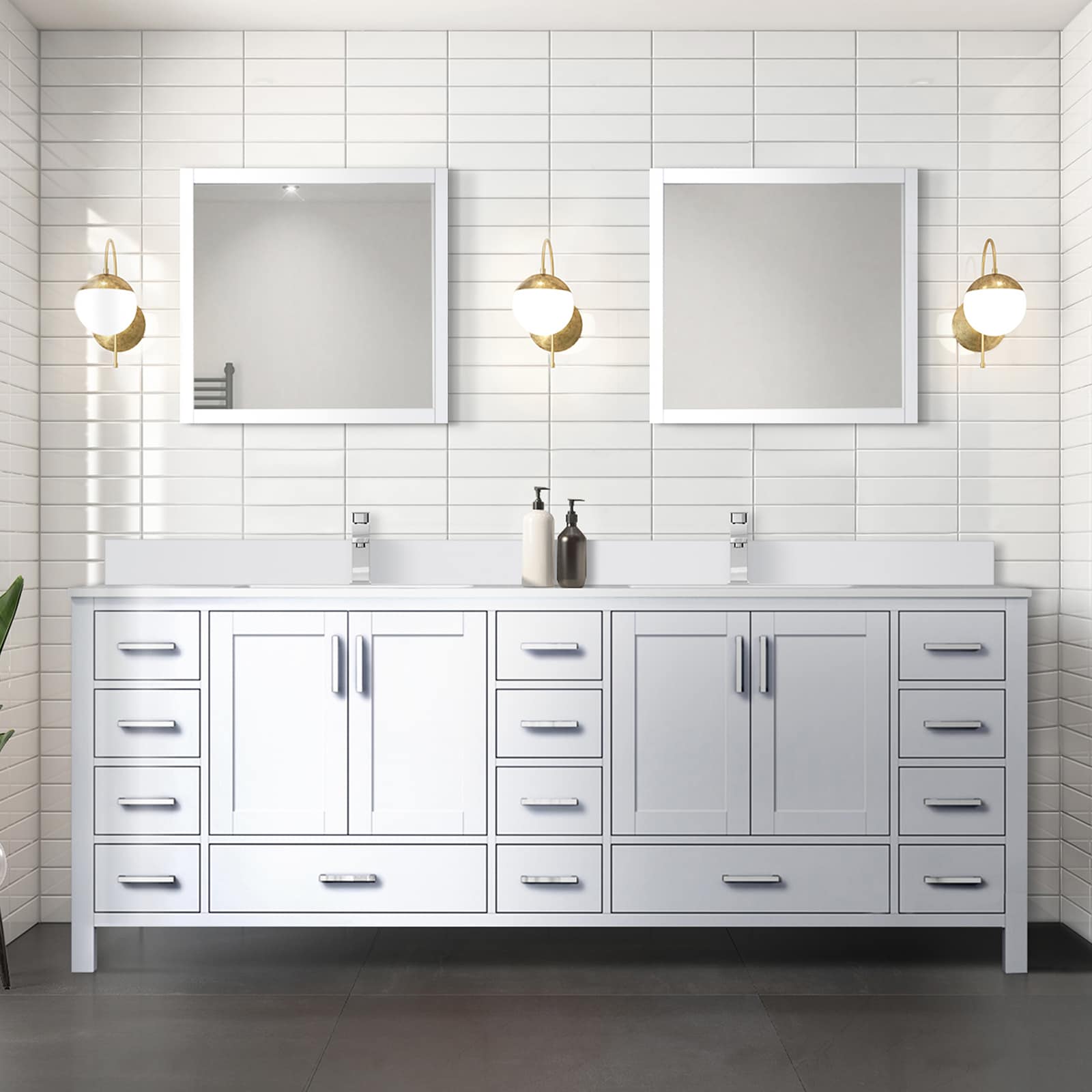 Lexora LVJ84DA311 Bath-Vanity-Combo - View #9