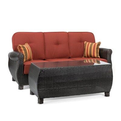 La Z Boy Outdoor Breckenridge Woven, Lazy Boy Patio Furniture Cushions
