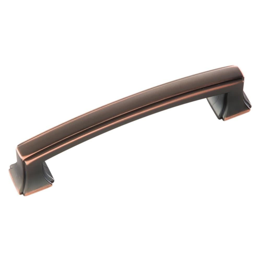 Hickory Hardware P3232-OBH Bridges 3-3/4-in Center to Center Oil-Rubbed Bronze Highlighted Rectangular Handle Drawer Pulls