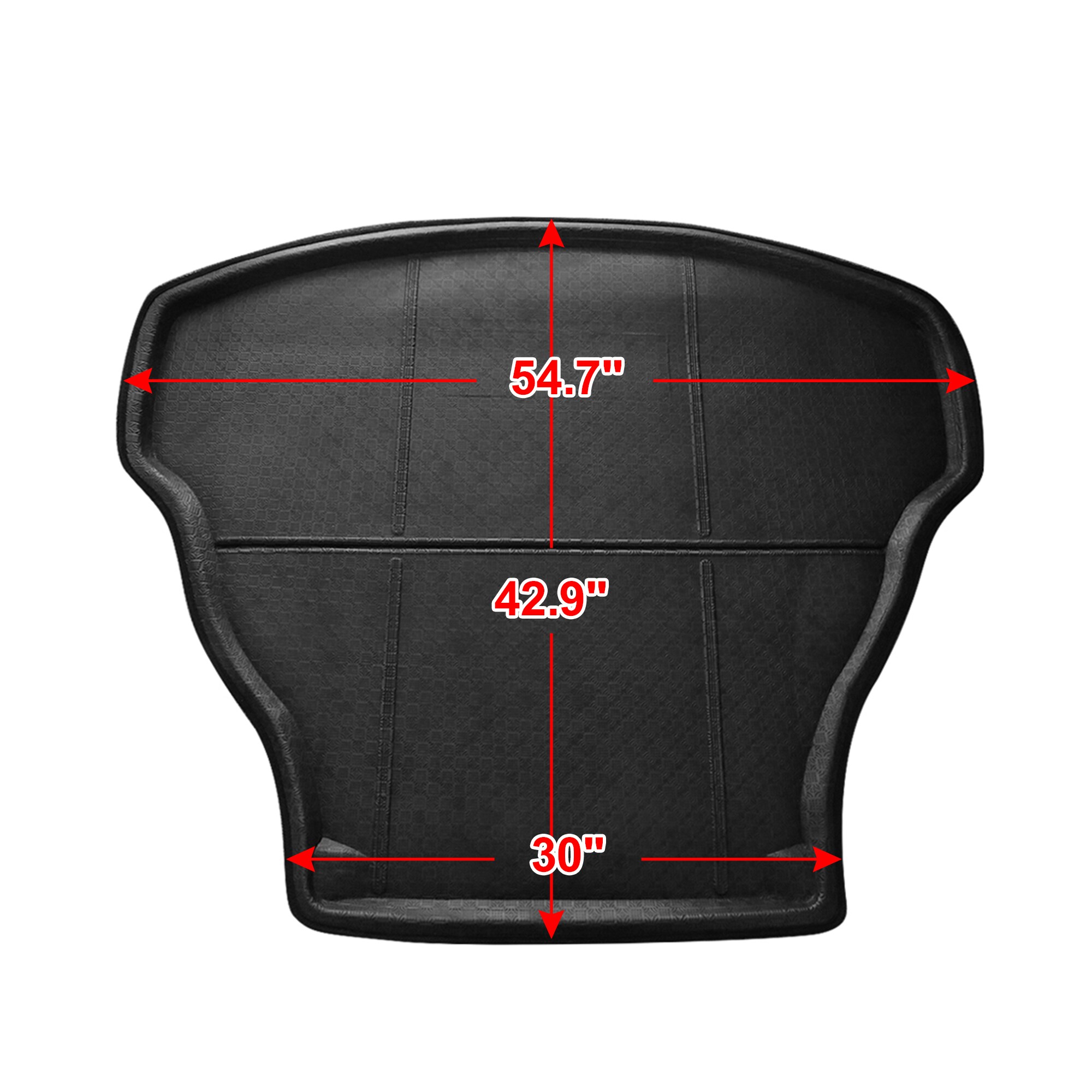 Trunk Tray Cargo Liner For 2010-2015 Chevy Cruze Sedan - Rear Floor Mat Protector