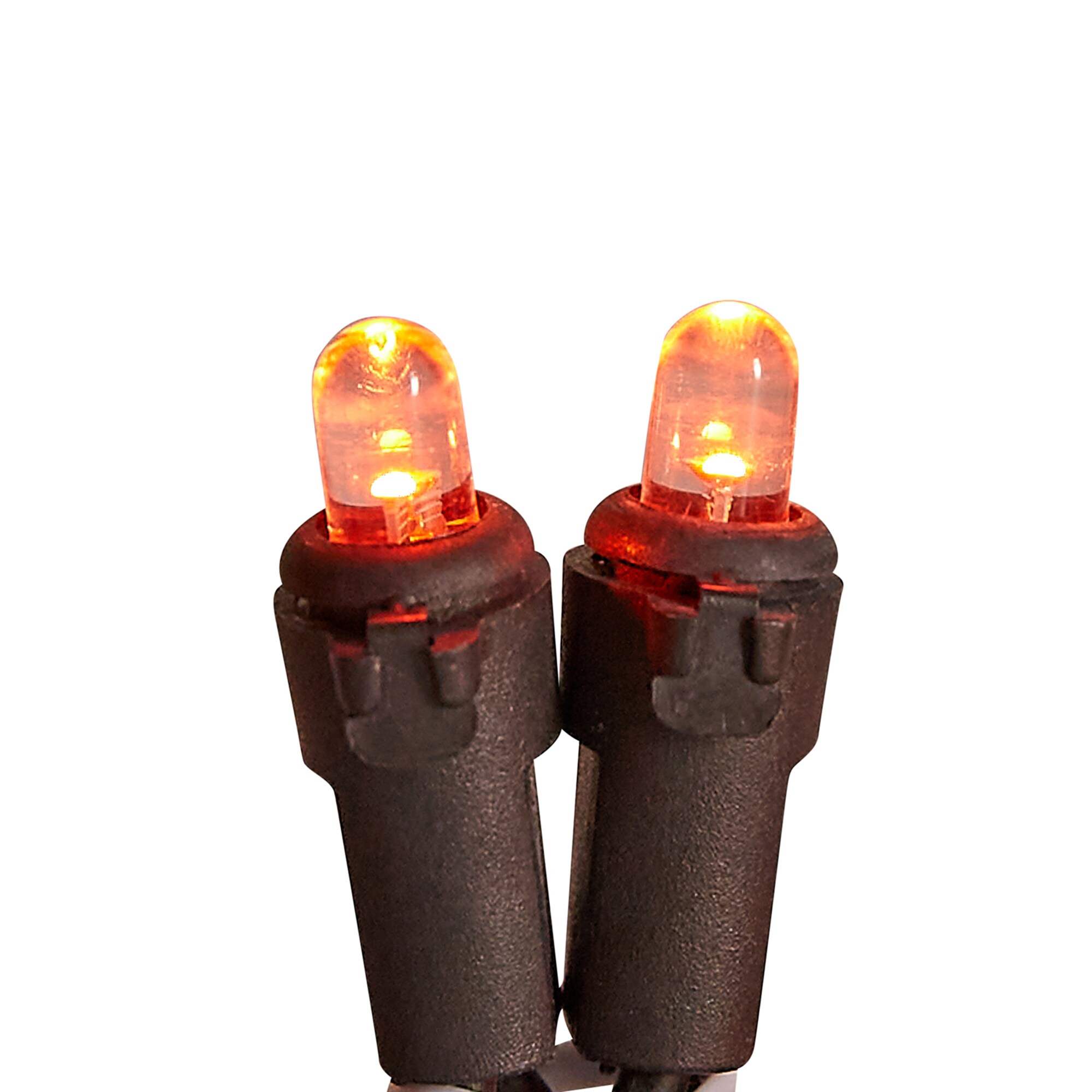 Halloween Orange 100 Count Plug-in String Lights