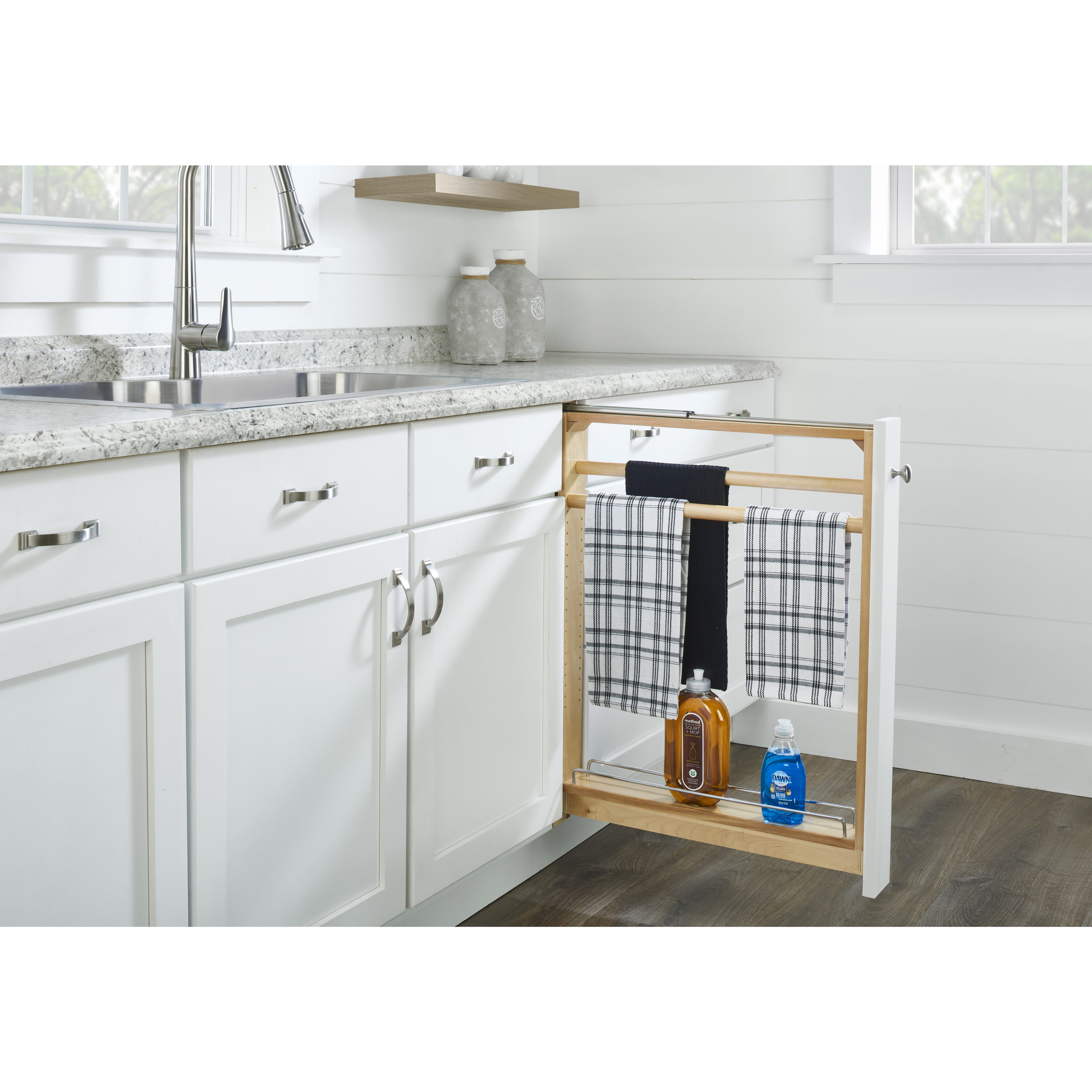 Rev-A-Shelf 432TB-BFBBSC-6C Pull-Out-Cabinet-Baskets - View #2
