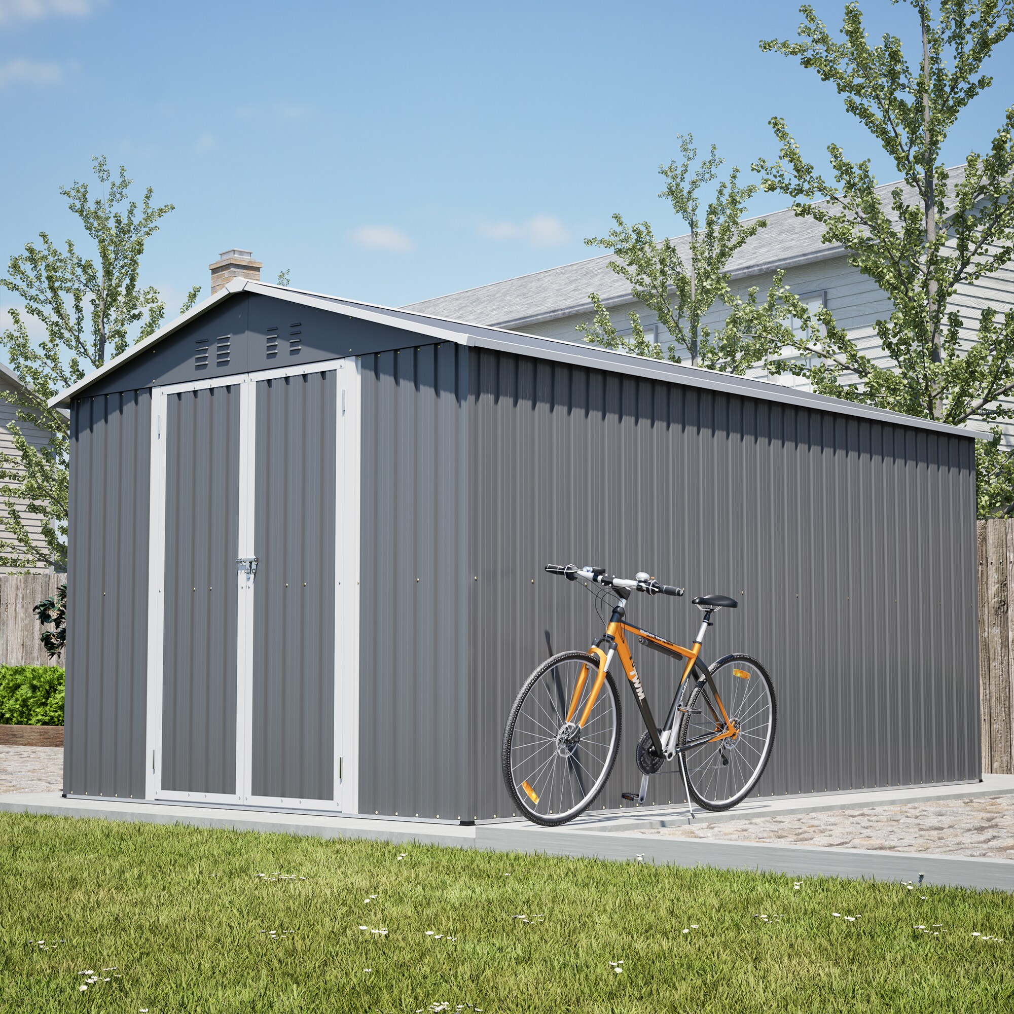 Mondawe MO-STS0313P Metal-Storage-Buildings-Sheds - View #3